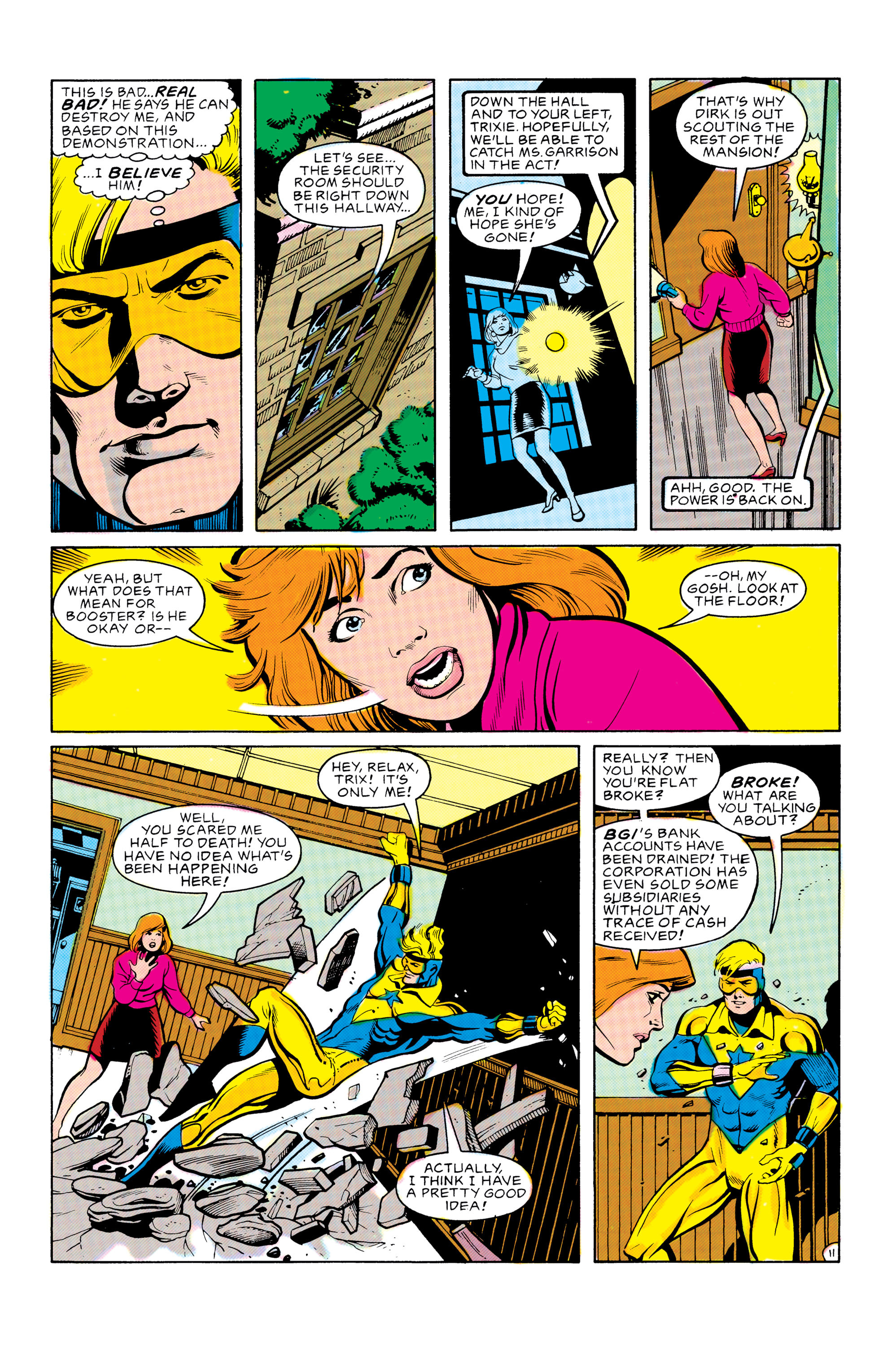 Read online Booster Gold (1986) comic -  Issue #24 - 12