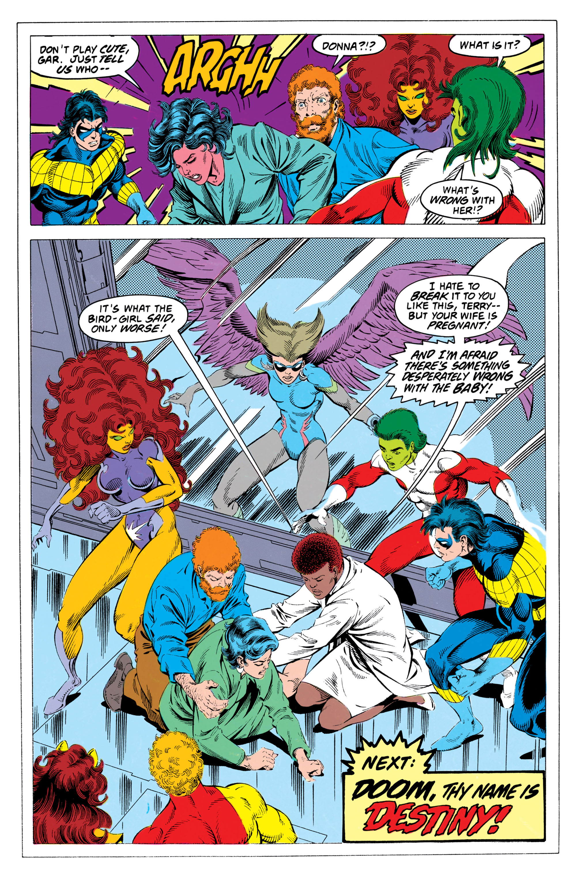 Read online The New Titans (1988) comic -  Issue #88 - 23