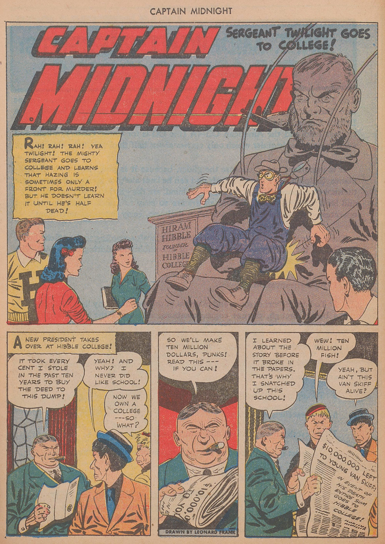 Read online Captain Midnight (1942) comic -  Issue #30 - 16