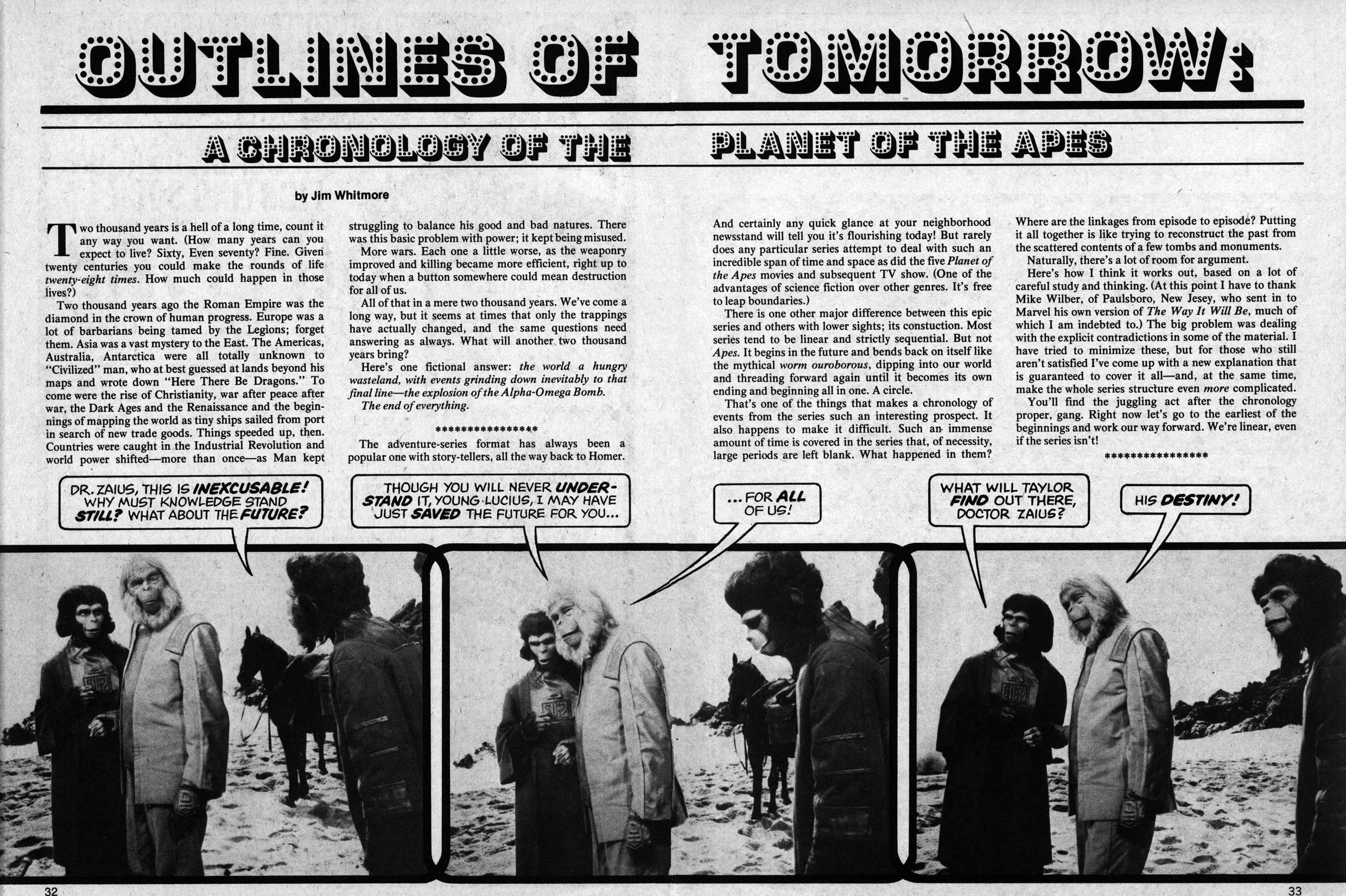 Read online Planet of the Apes comic -  Issue #11 - 32