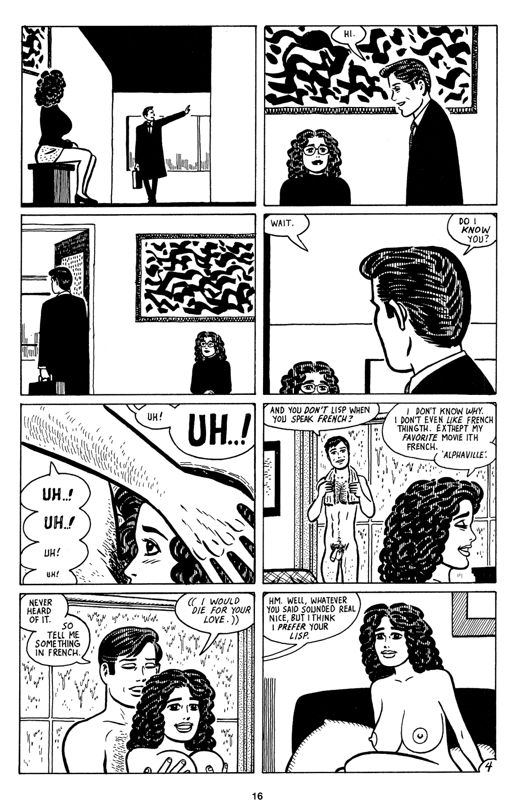 Read online Love and Rockets (2001) comic -  Issue #4 - 17