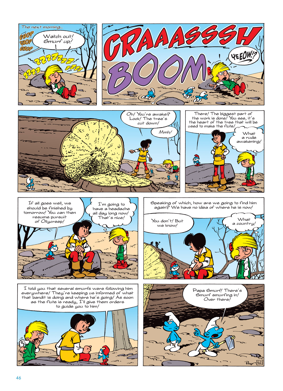 Read online The Smurfs comic -  Issue #2 - 46