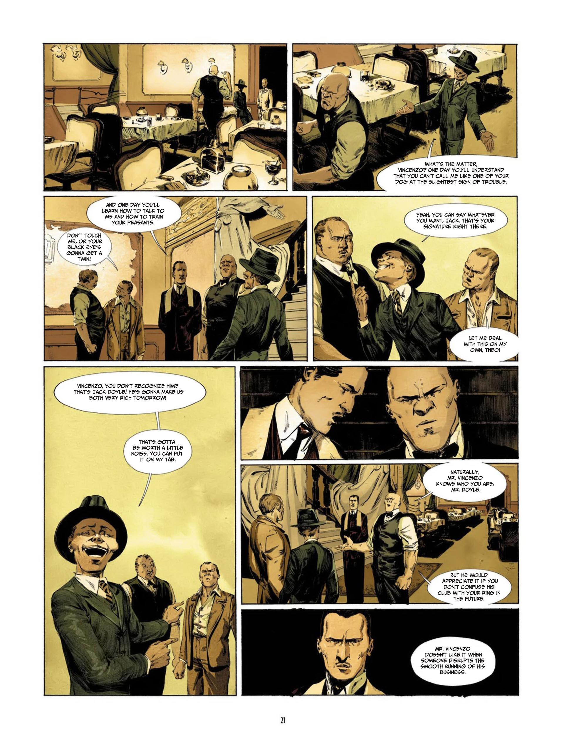 Read online Blue Note comic -  Issue #1 - 21