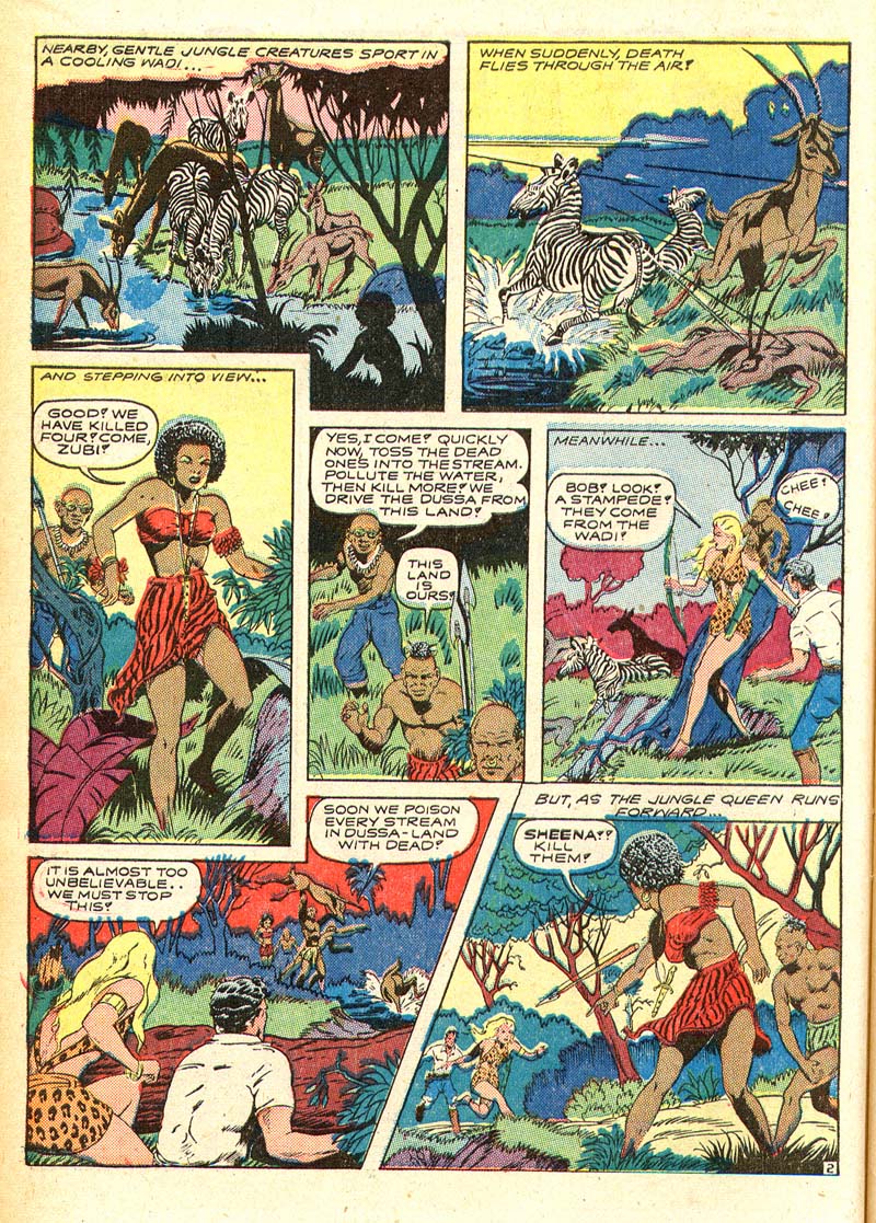 Read online Sheena, Queen of the Jungle (1942) comic -  Issue #4 - 14