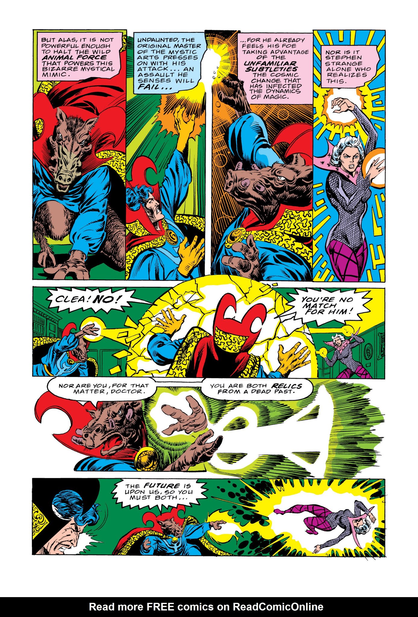 Read online Marvel Masterworks: Doctor Strange comic -  Issue # TPB 7 (Part 1) - 59