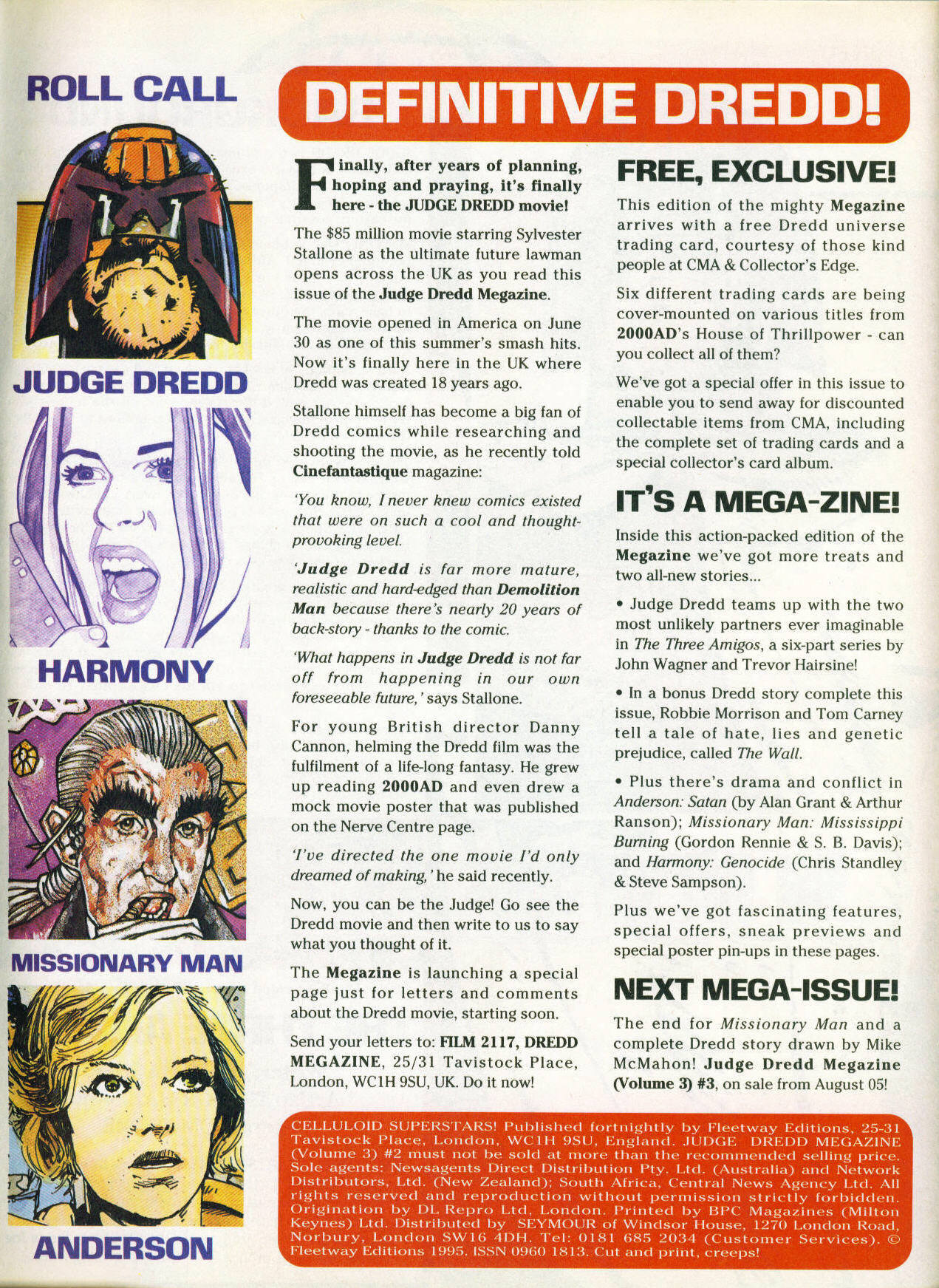 Read online Judge Dredd Megazine (vol. 3) comic -  Issue #2 - 3