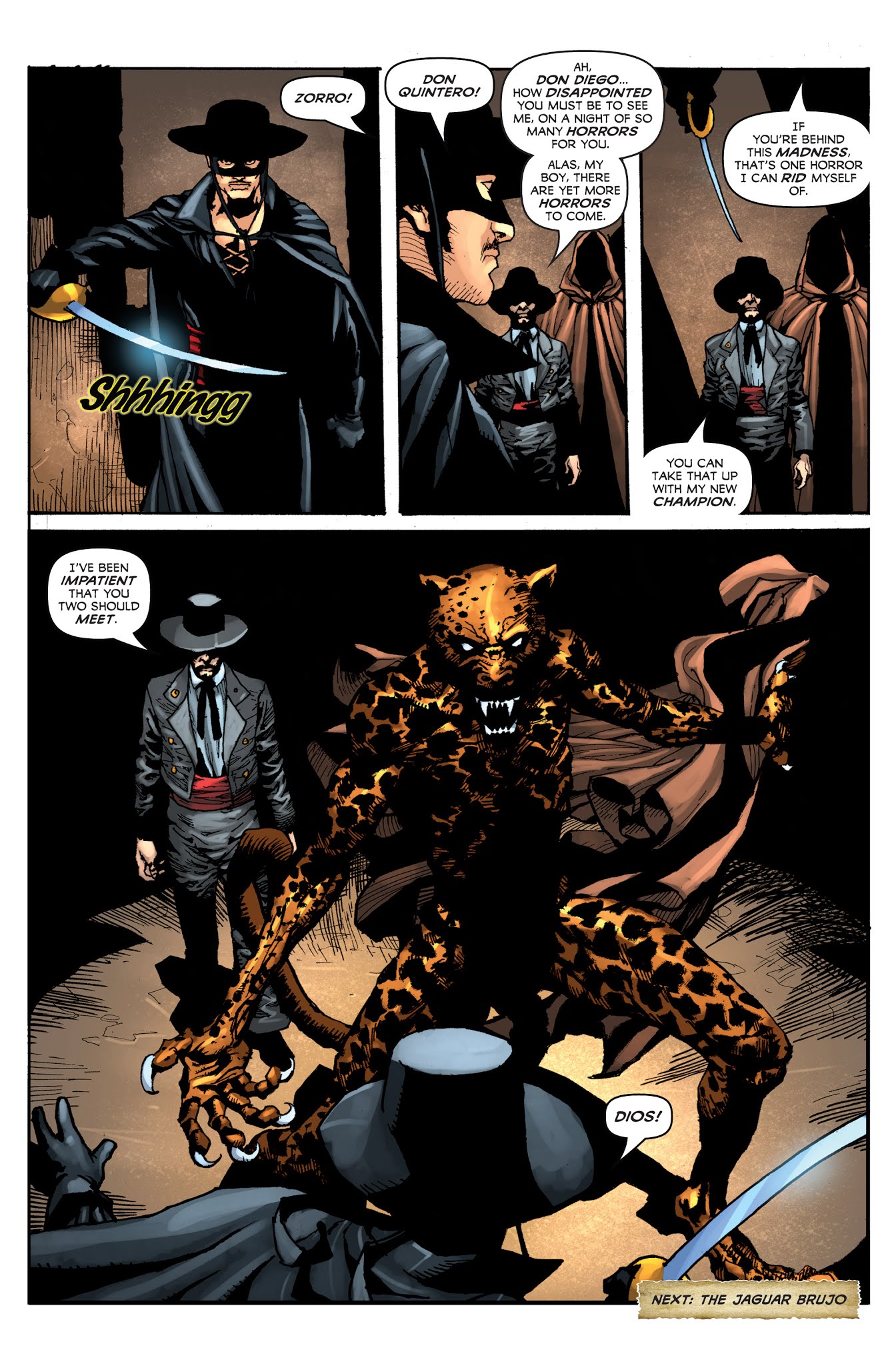 Read online Zorro: Swords of Hell comic -  Issue #1 - 22