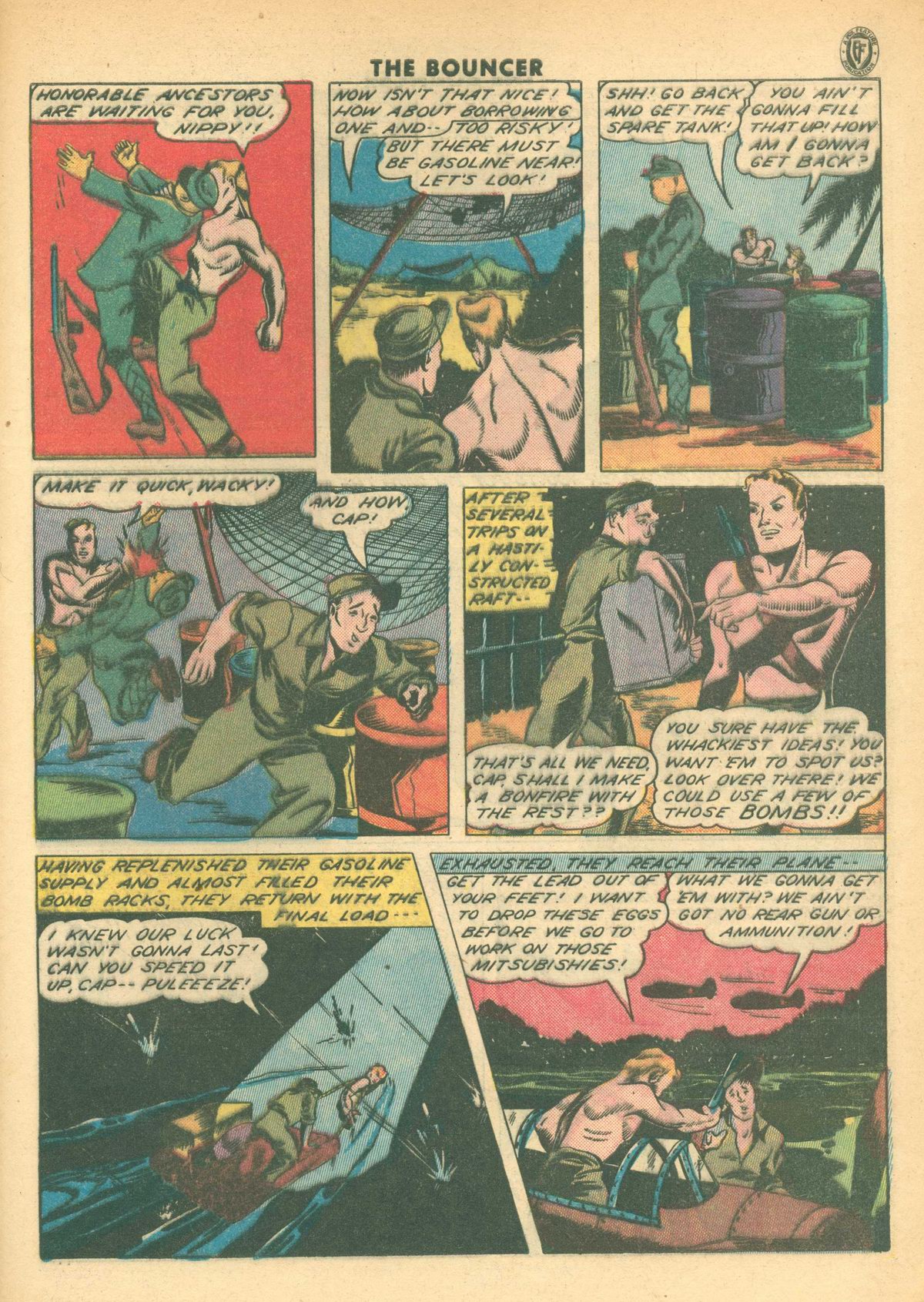 Read online The Bouncer (1944) comic -  Issue #11 - 29