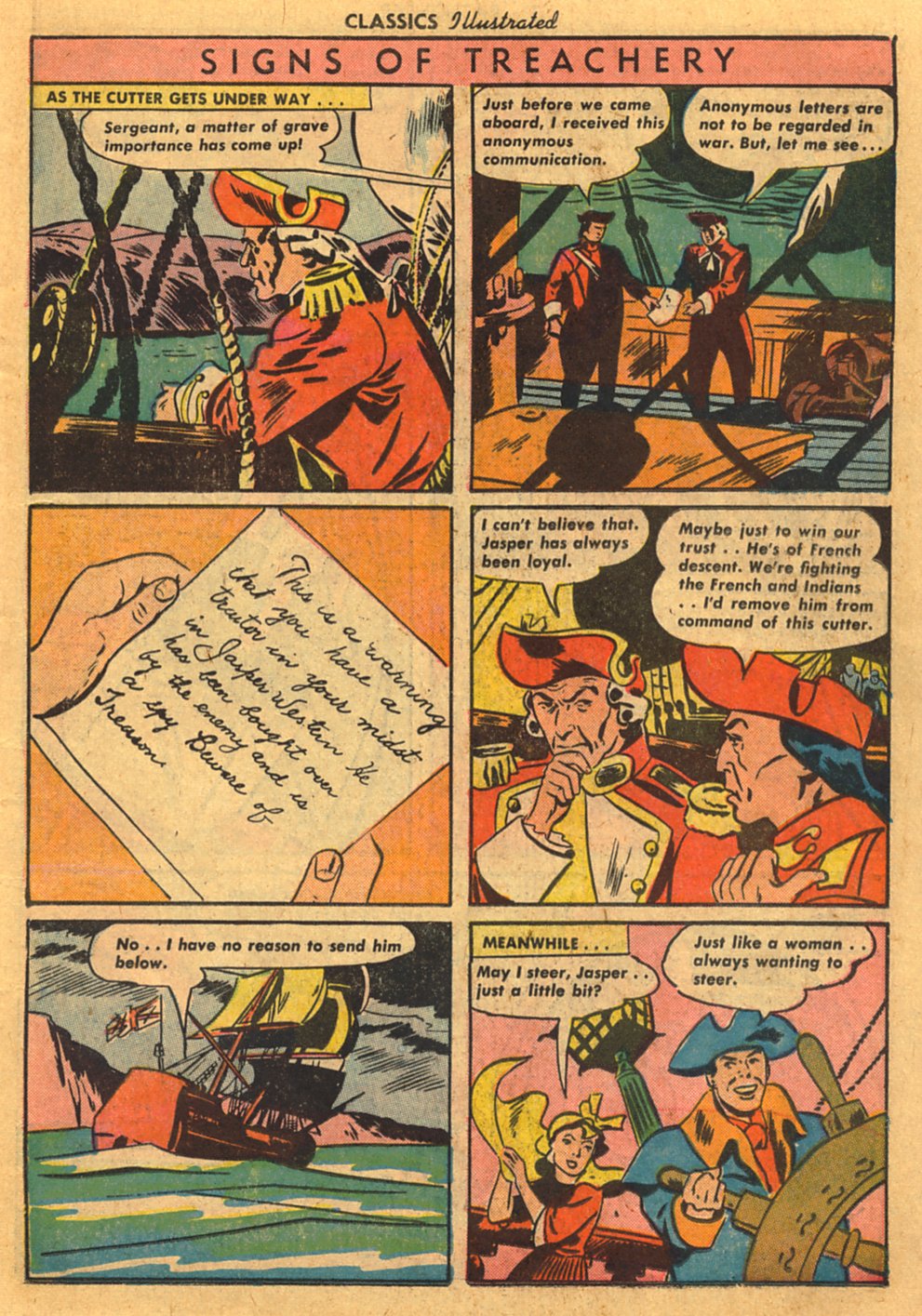 Read online Classics Illustrated comic -  Issue #22 - 23