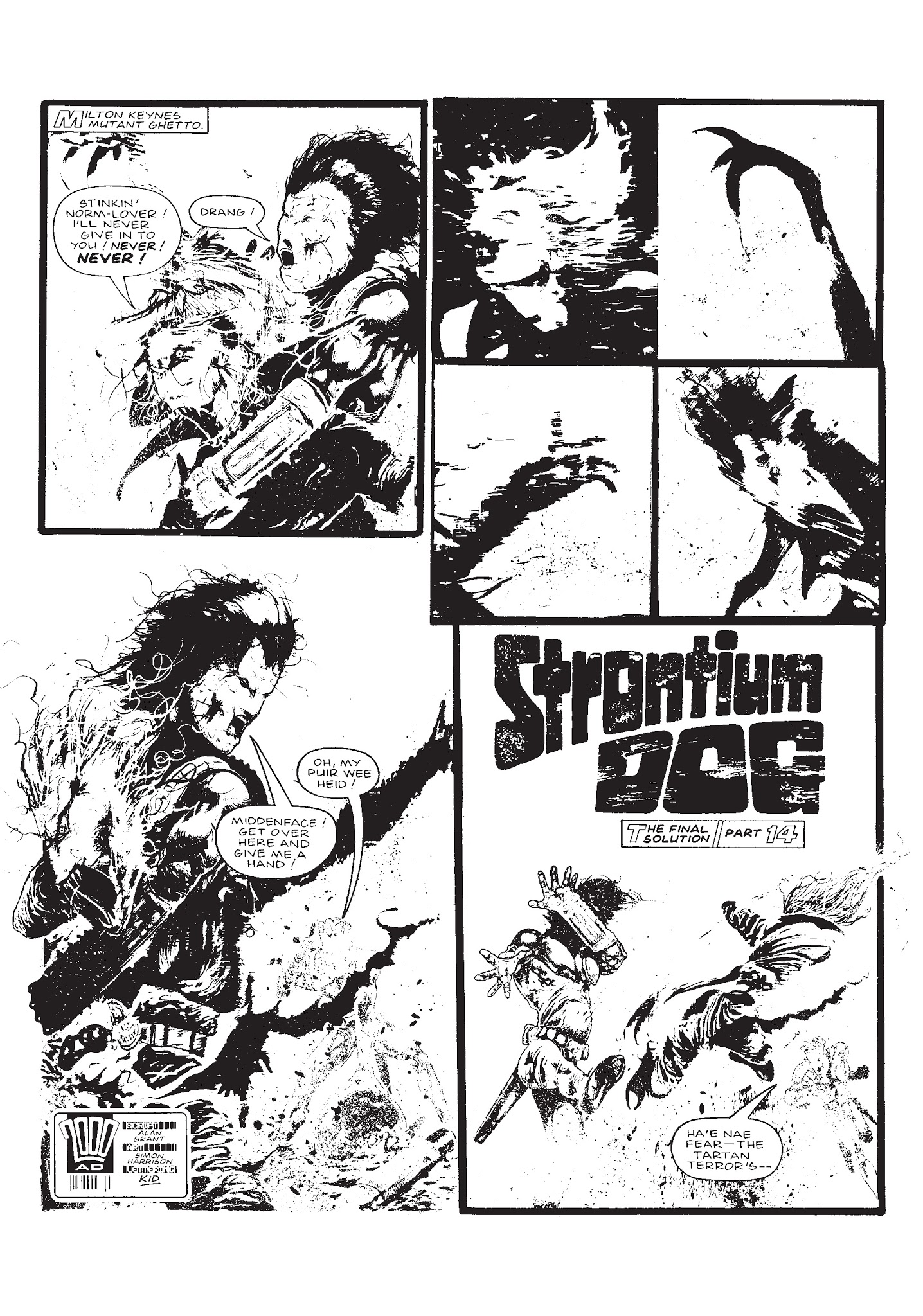 Read online Strontium Dog: Search/Destroy Agency Files comic -  Issue # TPB 5 - 77