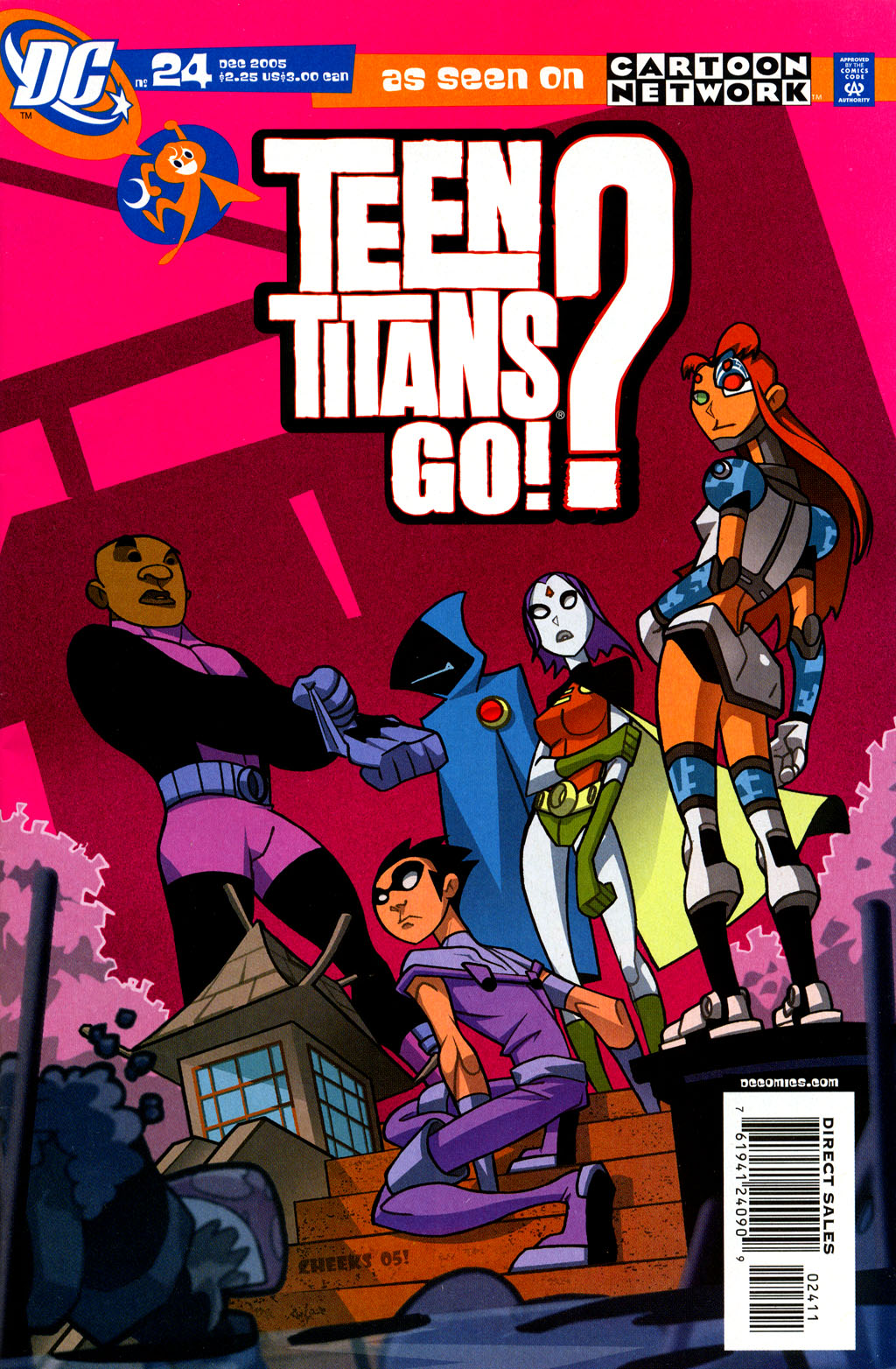 Read online Teen Titans Go! (2003) comic -  Issue #24 - 1