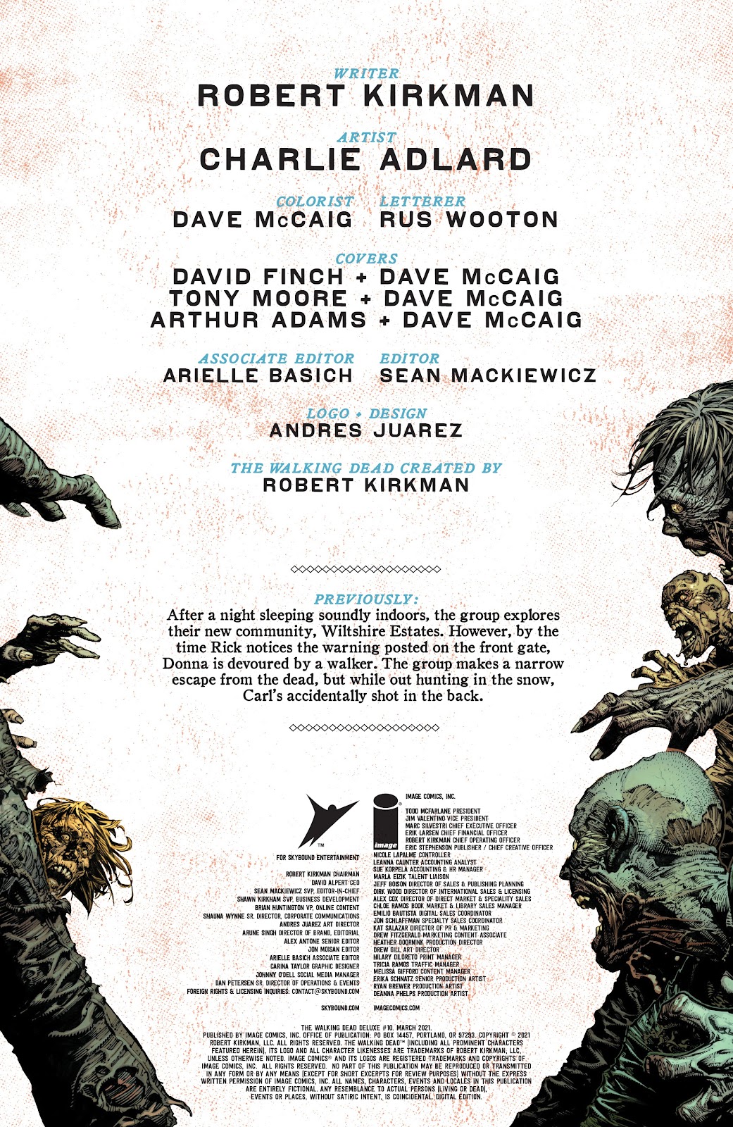 The Walking Dead Deluxe issue 10 - Page 2