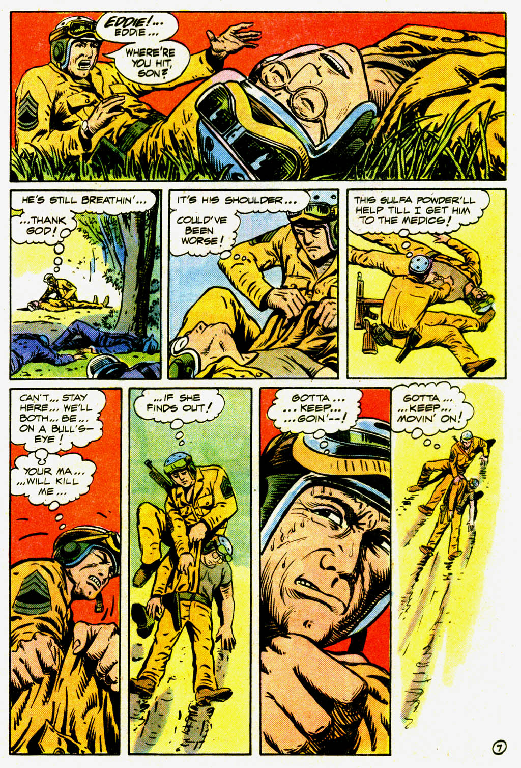 Read online G.I. Combat (1952) comic -  Issue #266 - 33