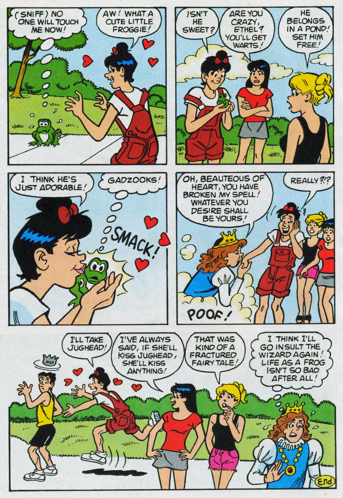 Read online Betty and Veronica Digest Magazine comic -  Issue #157 - 24