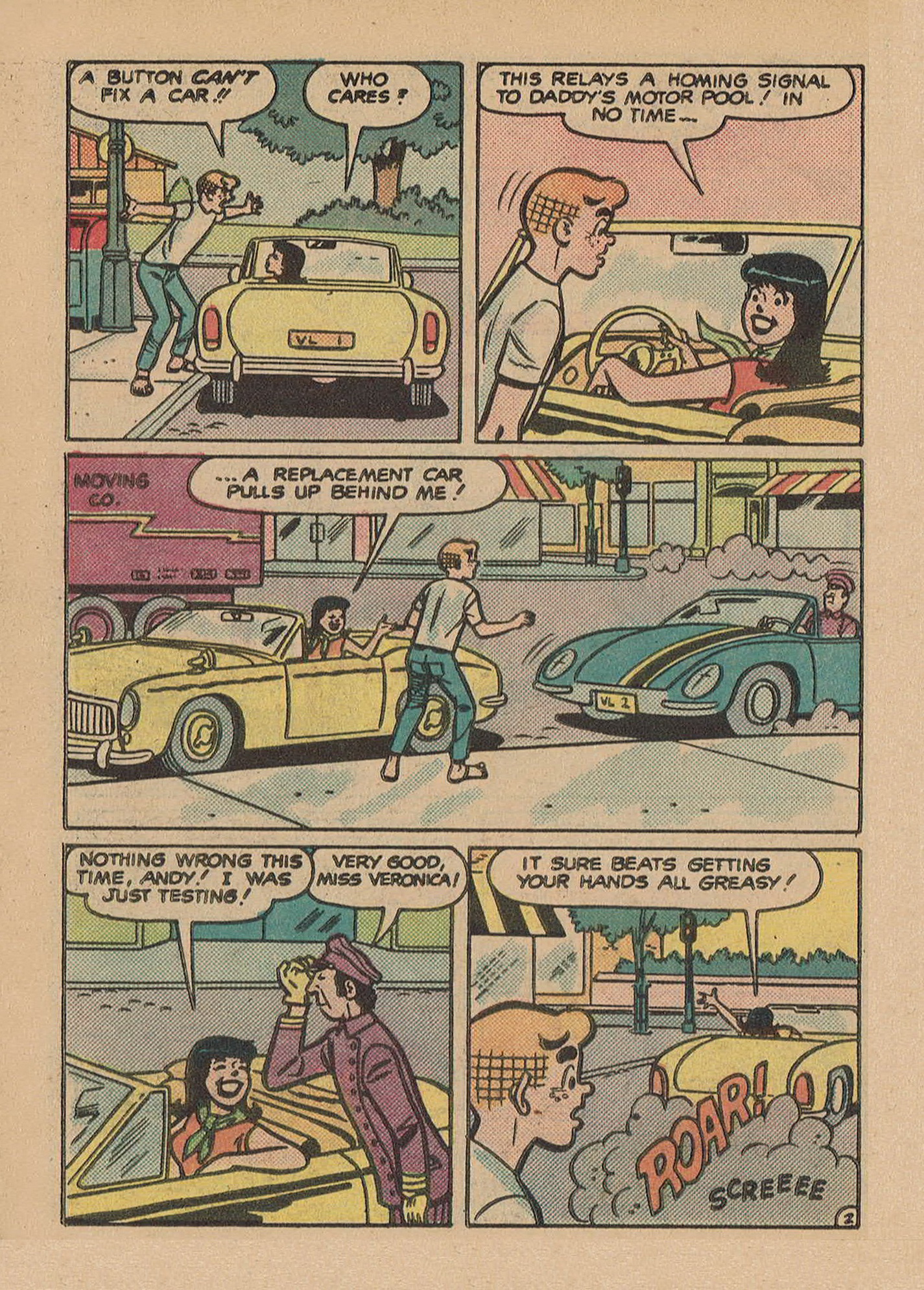 Read online Betty and Veronica Digest Magazine comic -  Issue #9 - 122