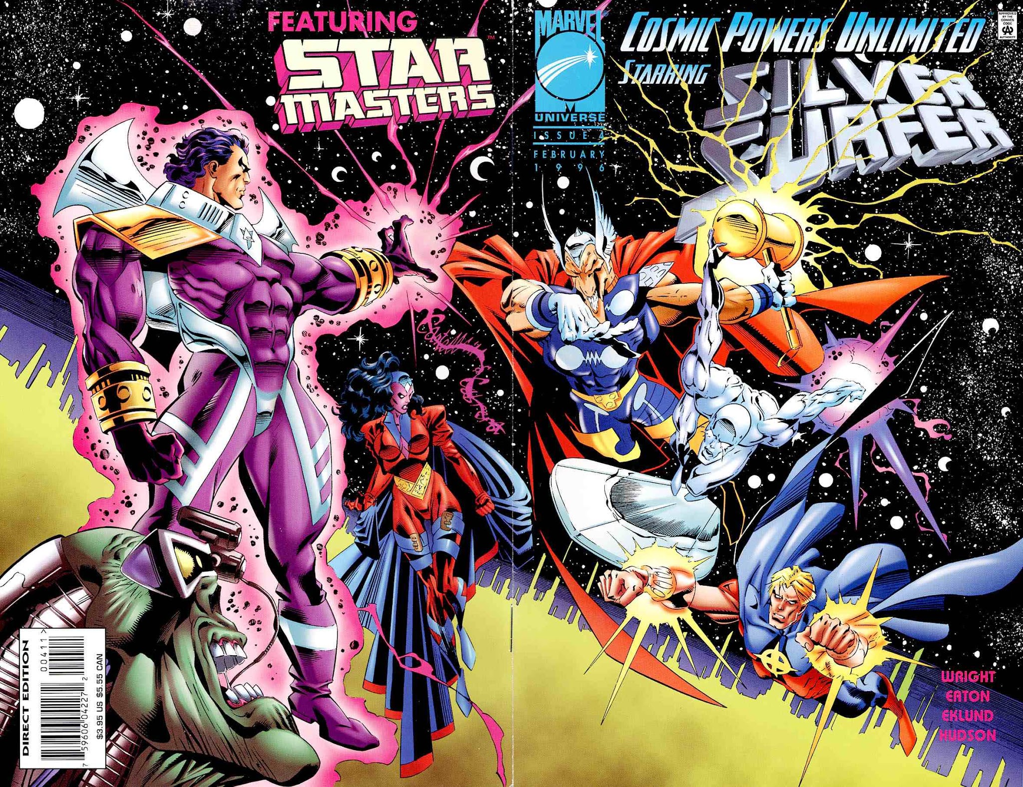 Read online Cosmic Powers Unlimited comic -  Issue #4 - 1
