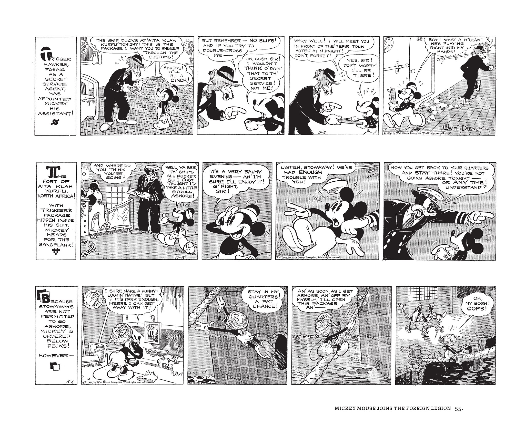 Read online Walt Disney's Mickey Mouse by Floyd Gottfredson comic -  Issue # TPB 4 (Part 1) - 55
