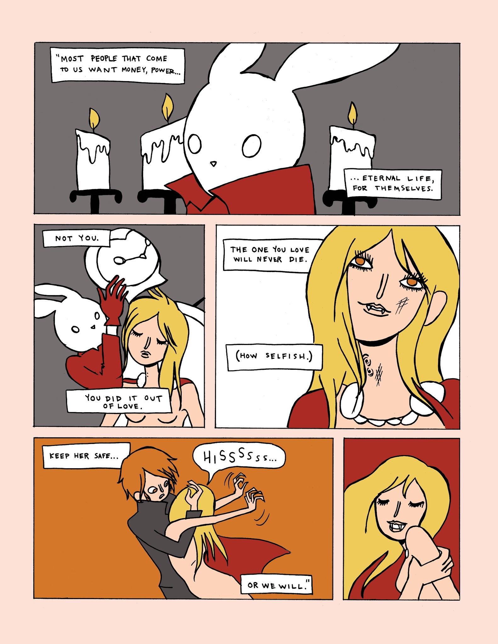 Read online My Pretty Vampire comic -  Issue # TPB - 70