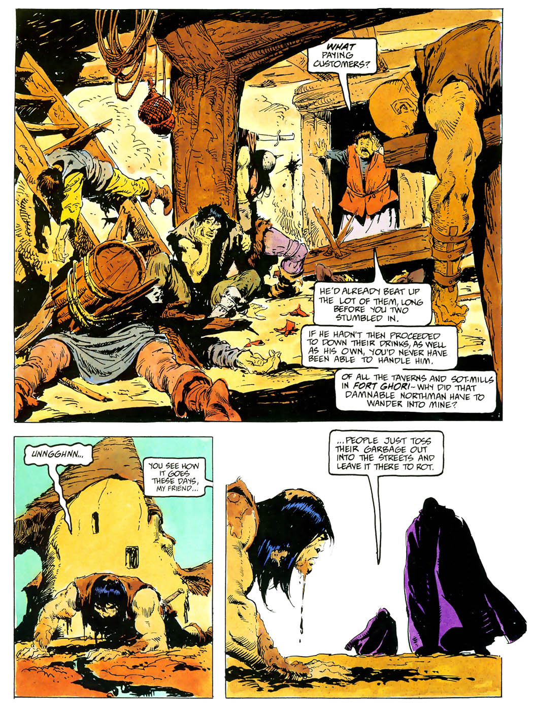 Read online Marvel Graphic Novel comic -  Issue #69 - Conan - The Rogue - 5
