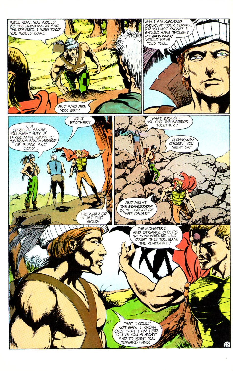 Read online Hawkmoon: The Runestaff comic -  Issue #1 - 15