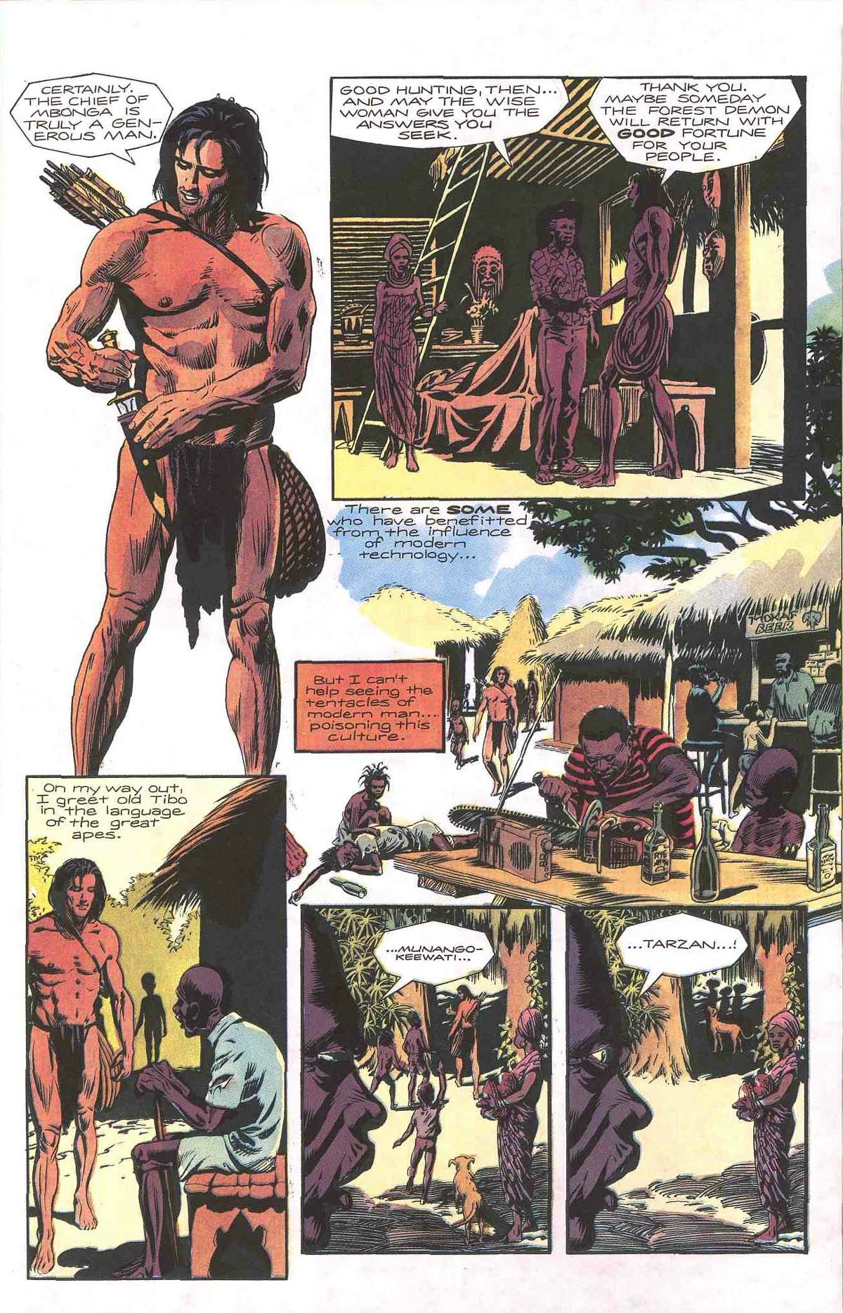 Read online Tarzan: The Beckoning comic -  Issue #3 - 16