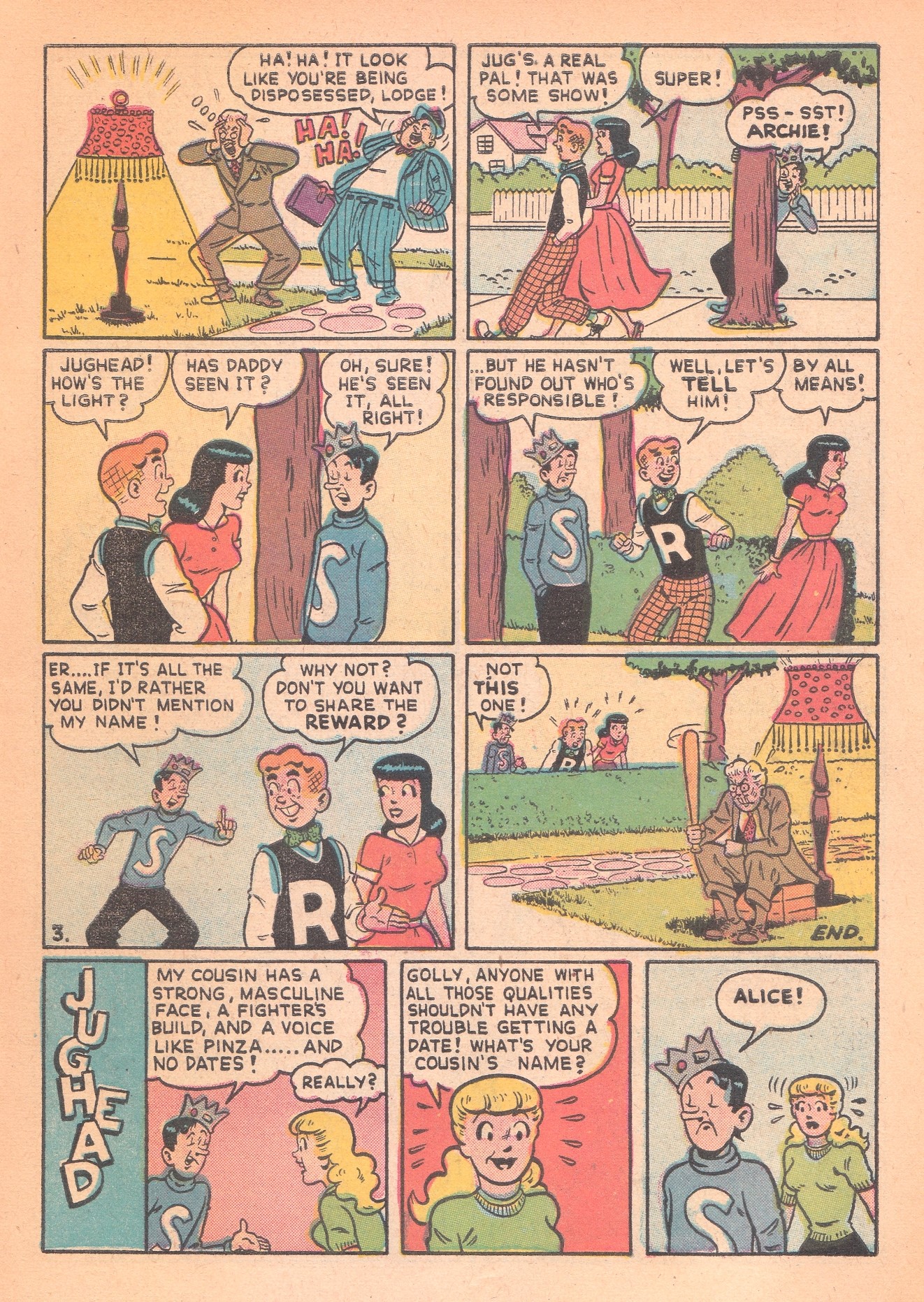 Read online Archie's Pal Jughead comic -  Issue #31 - 33