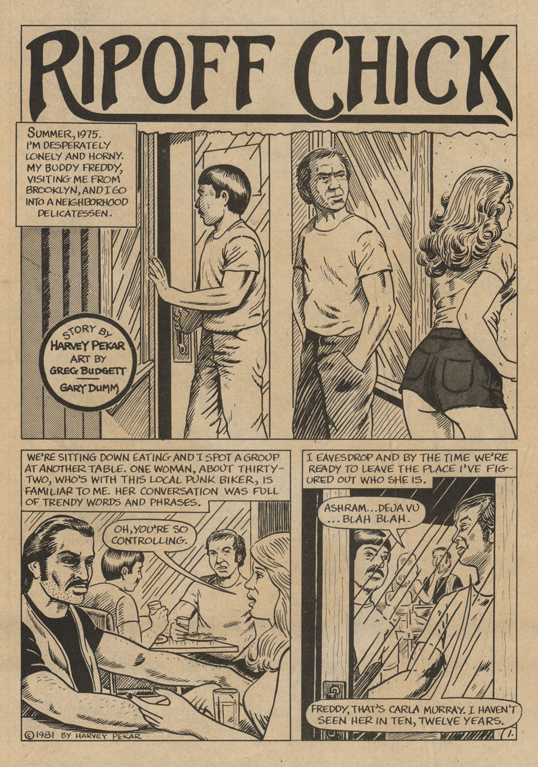Read online American Splendor (1976) comic -  Issue #6 - 4