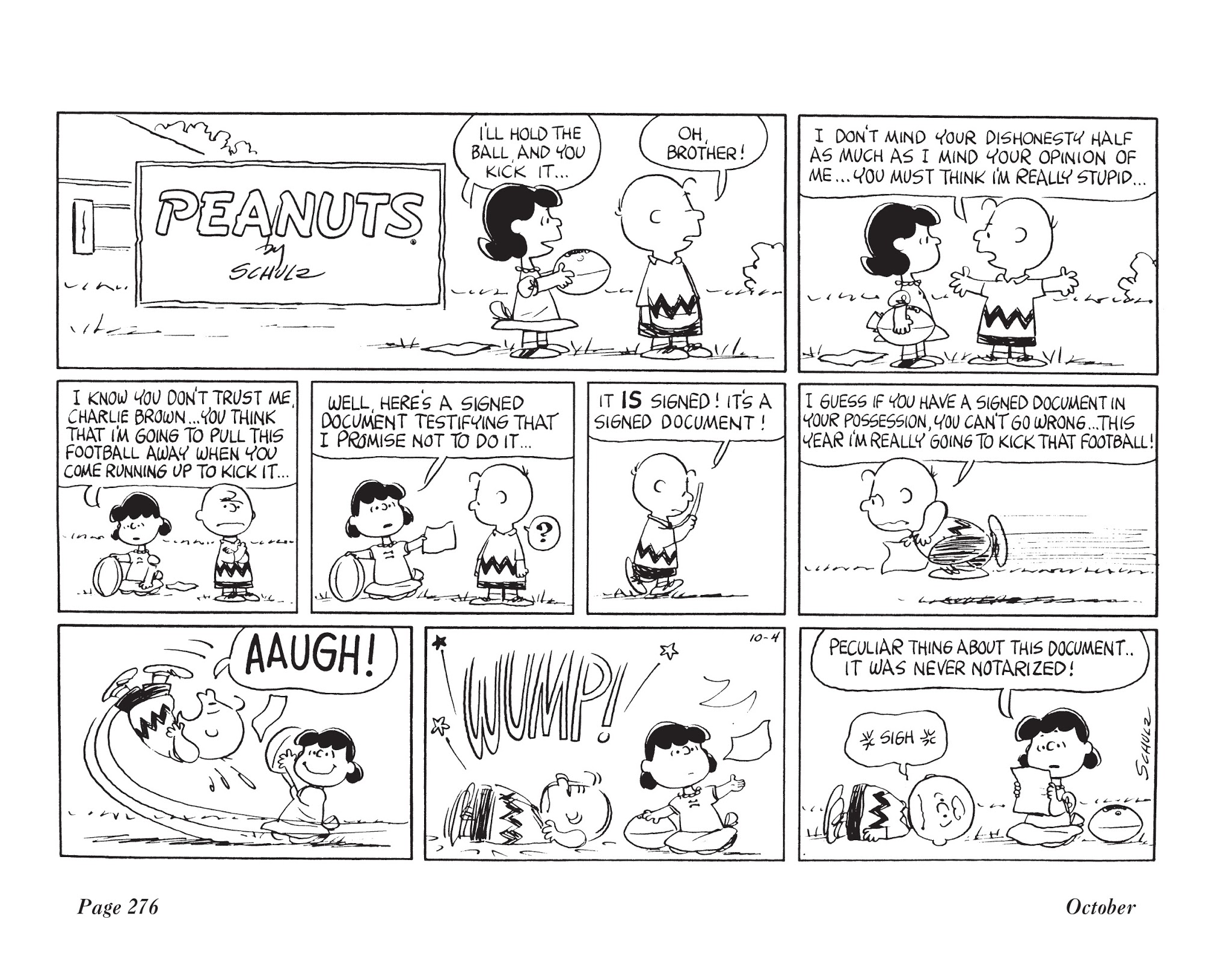 Read online The Complete Peanuts comic -  Issue # TPB 7 - 287