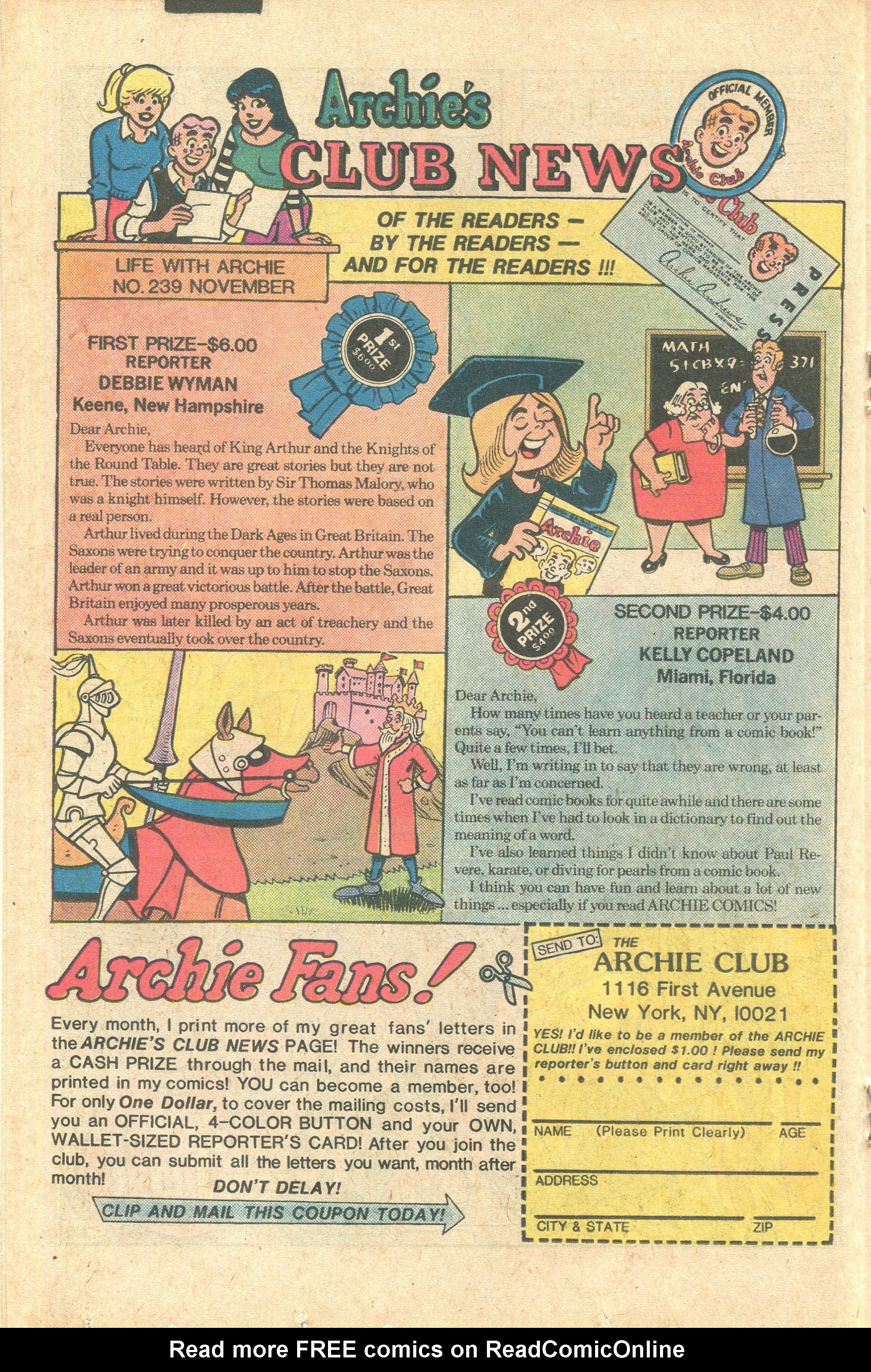 Read online Life With Archie (1958) comic -  Issue #239 - 18