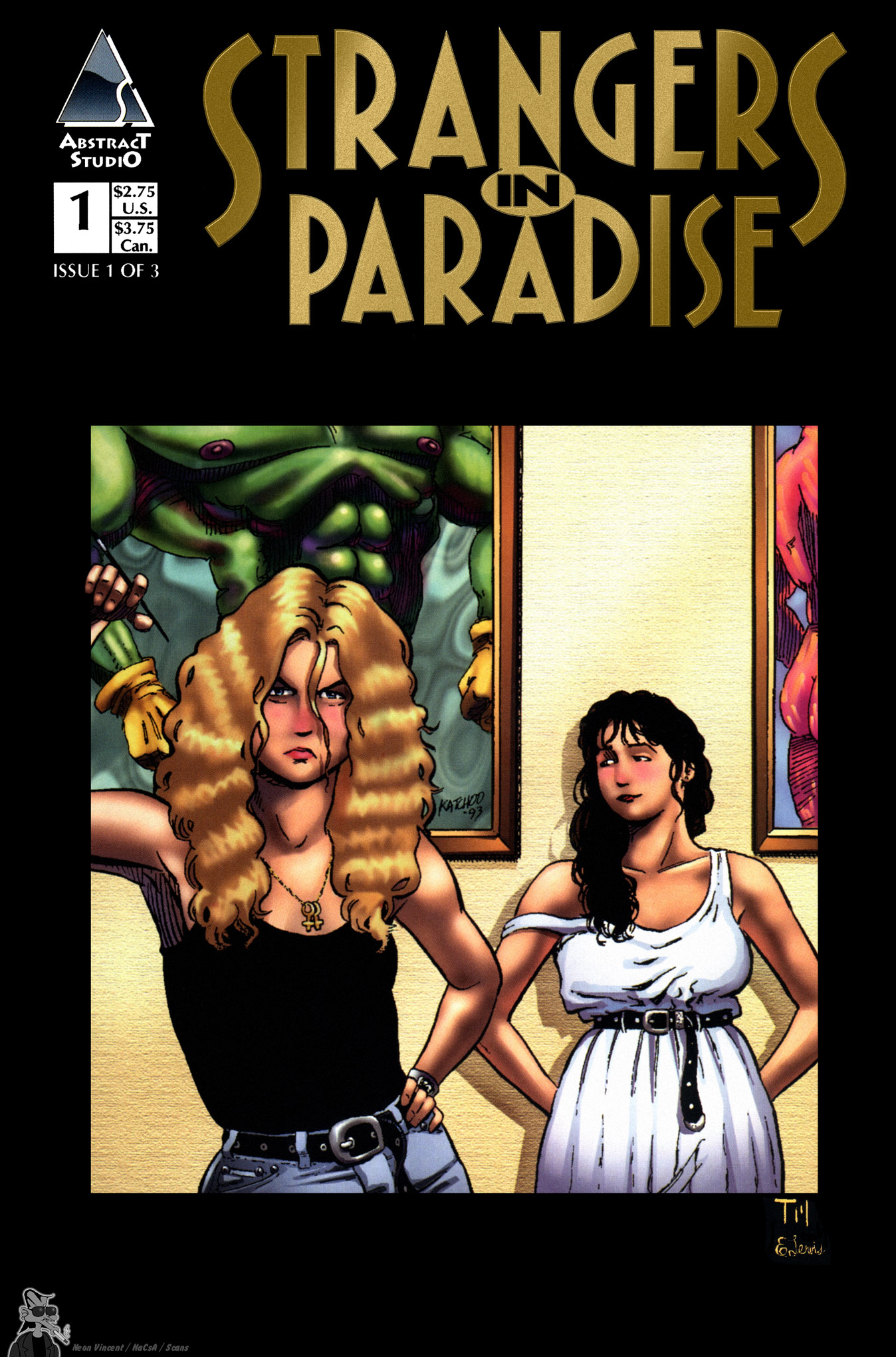 Read online Strangers in Paradise (1997) comic -  Issue #1 - 2