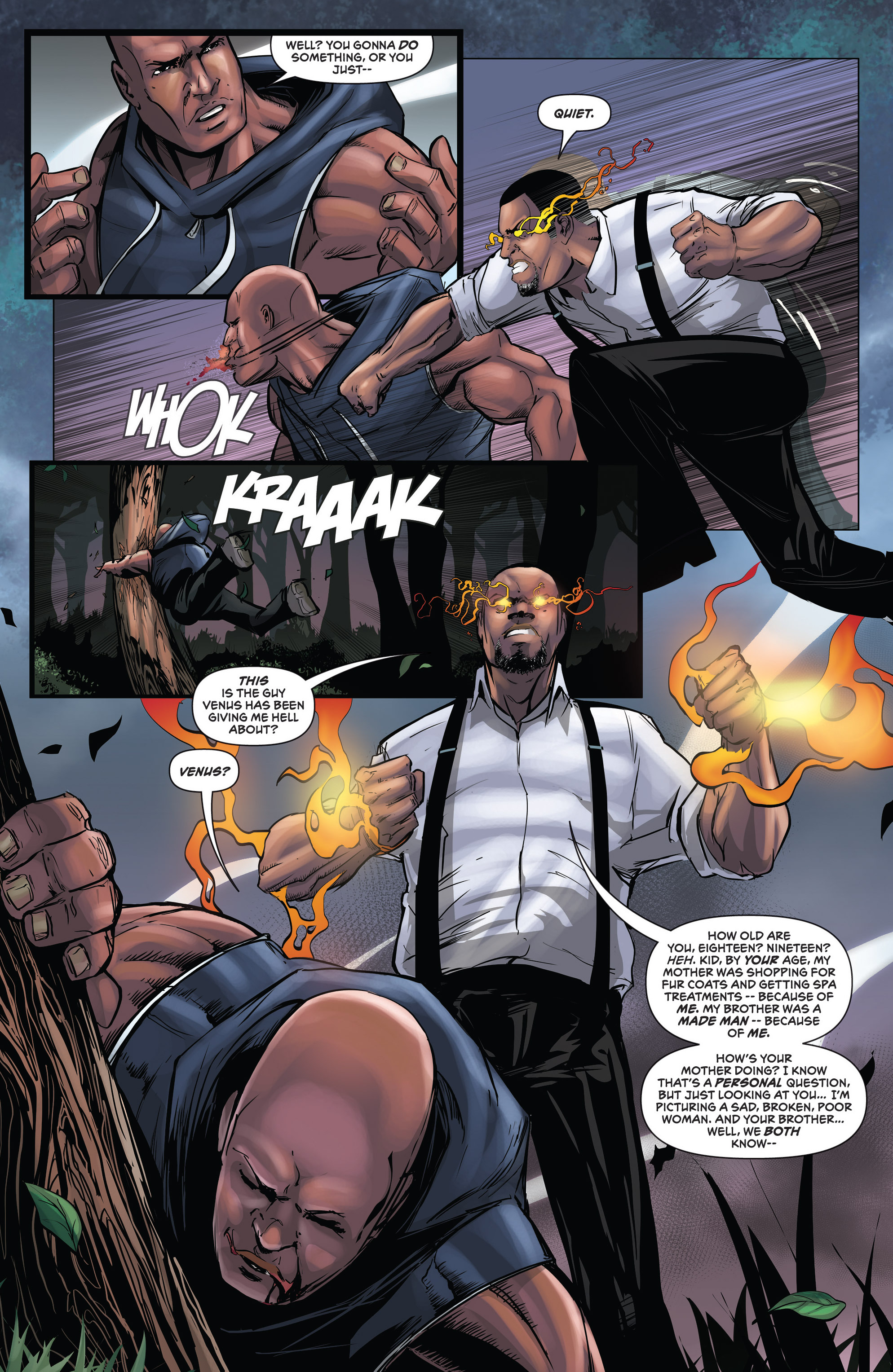 Read online Grimm Fairy Tales presents Godstorm: Hercules Payne comic -  Issue #5 - 10
