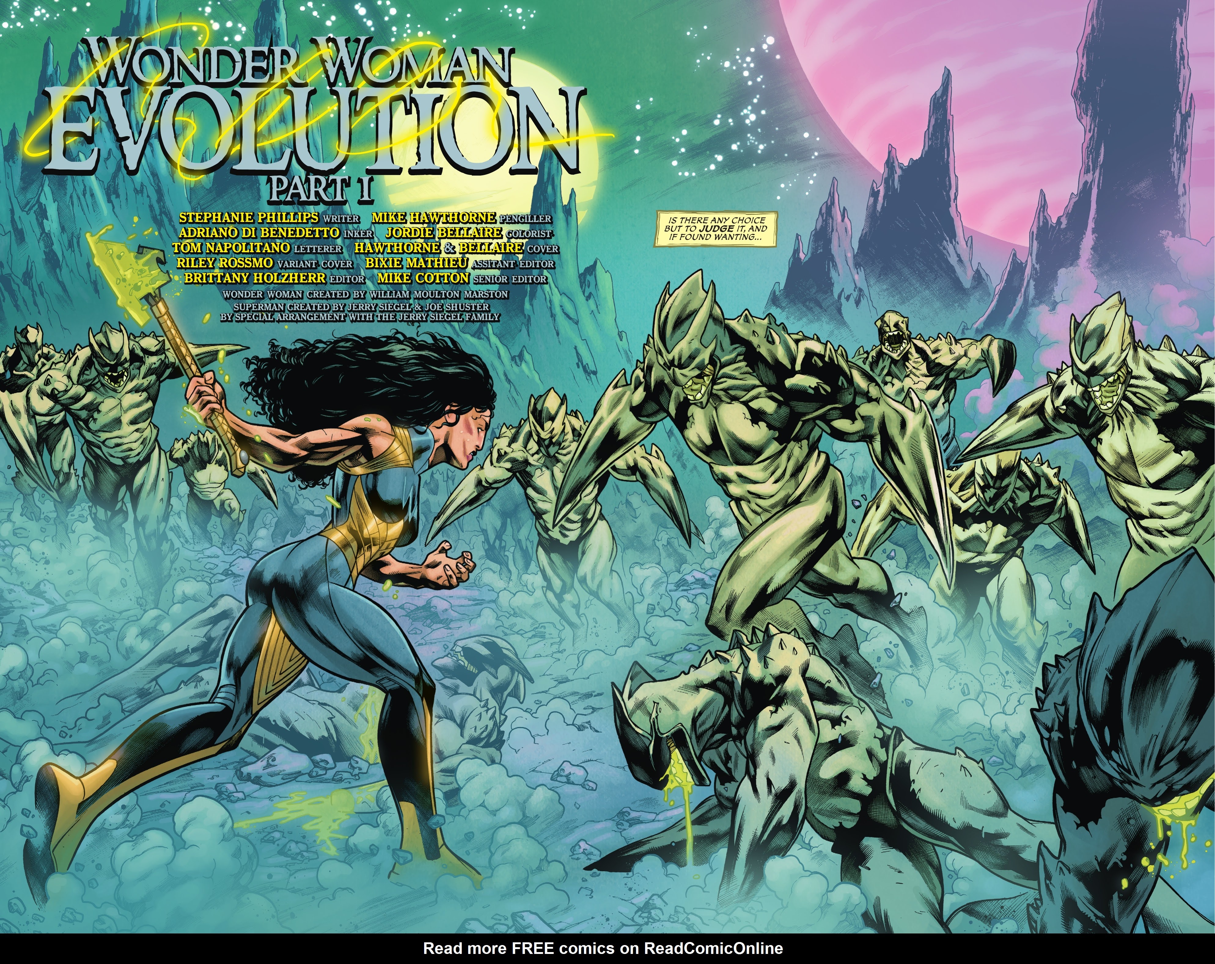 Read online Wonder Woman: Evolution comic -  Issue #1 - 4