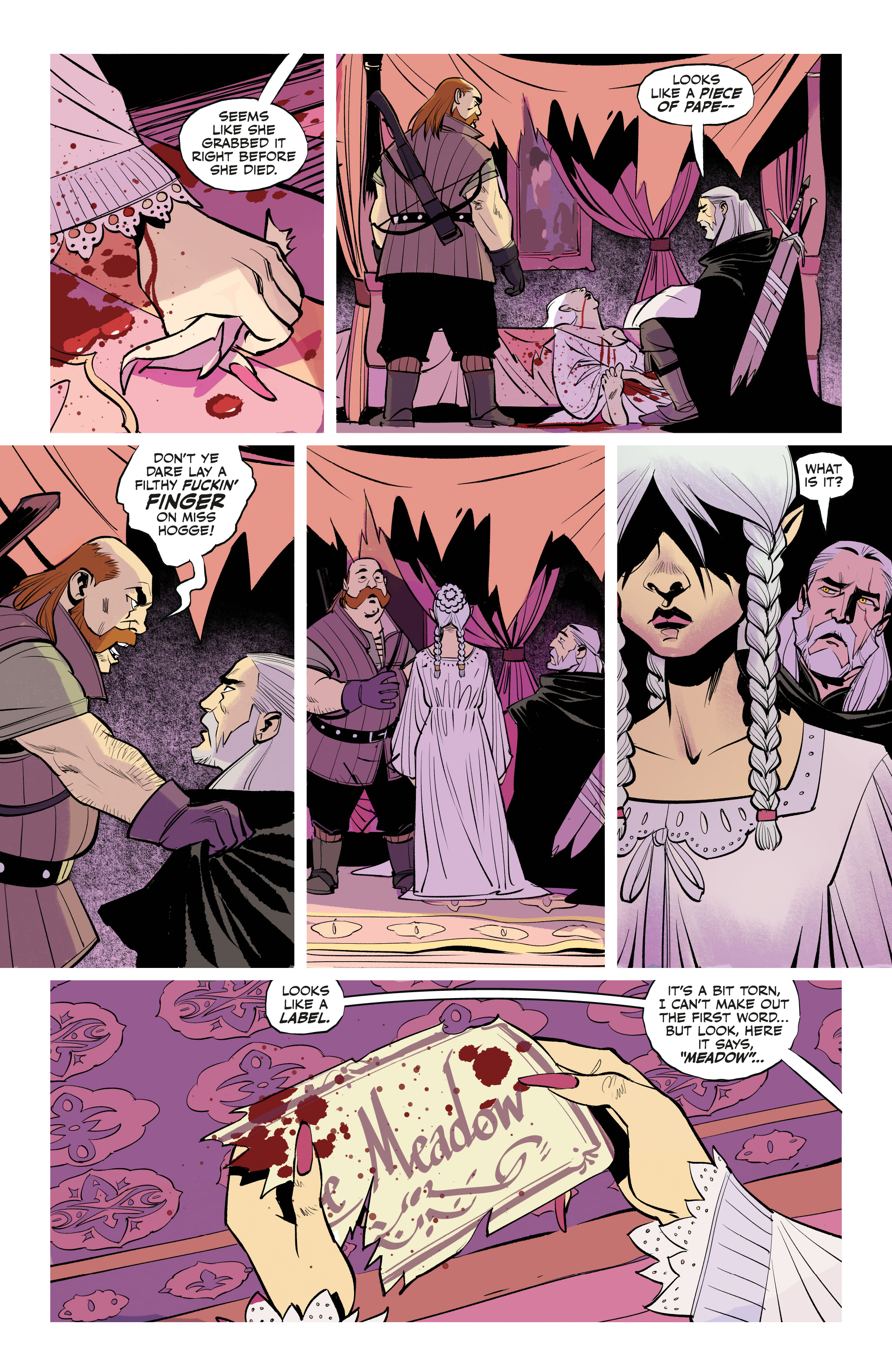 Read online The Witcher: The Ballad of Two Wolves comic -  Issue #3 - 4