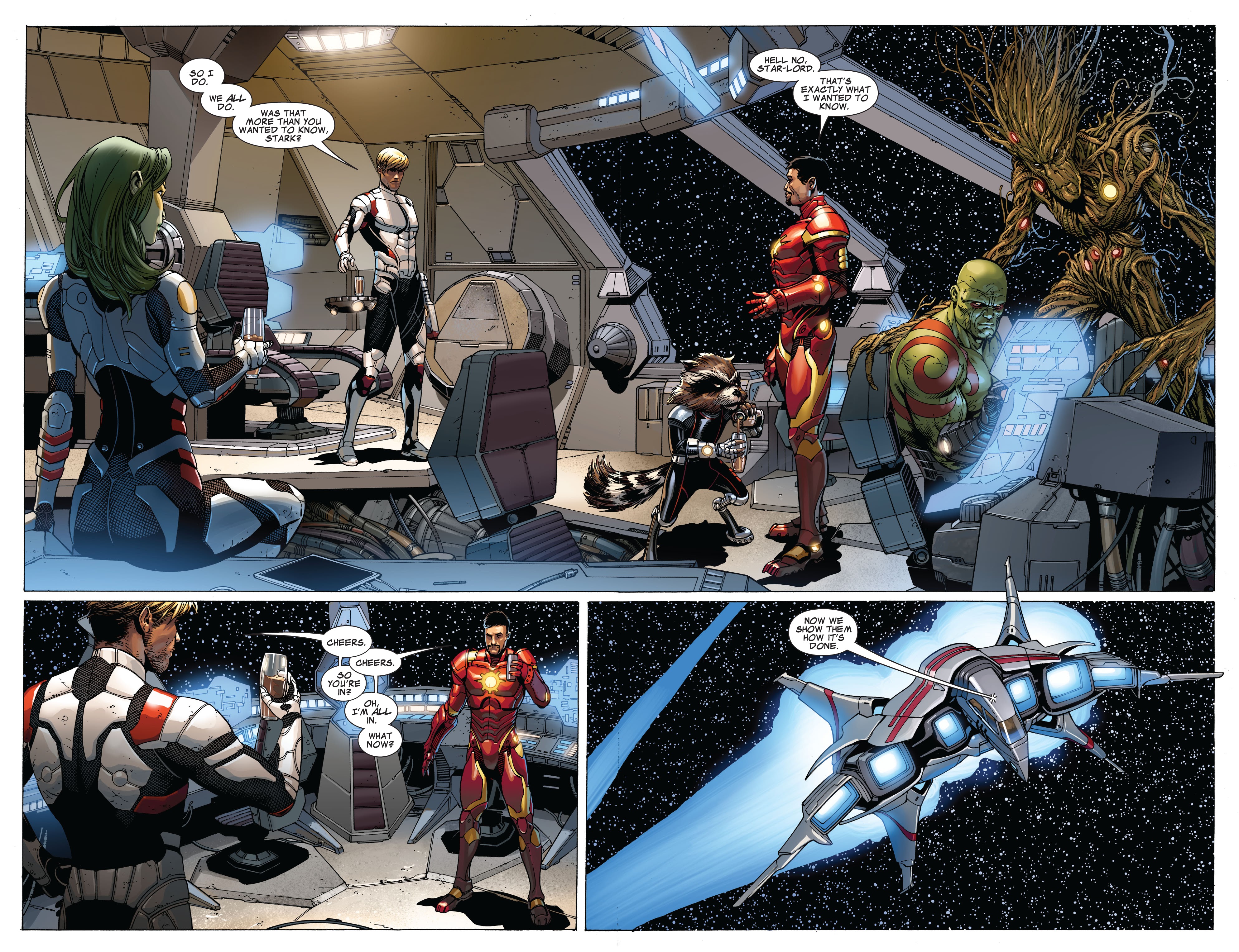 Read online Guardians Of The Galaxy by Brian Michael Bendis comic -  Issue # TPB 1 (Part 1) - 34