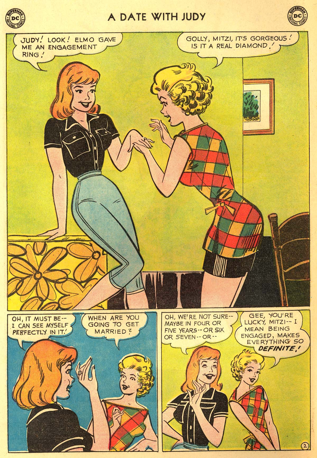 Read online A Date with Judy comic -  Issue #79 - 4