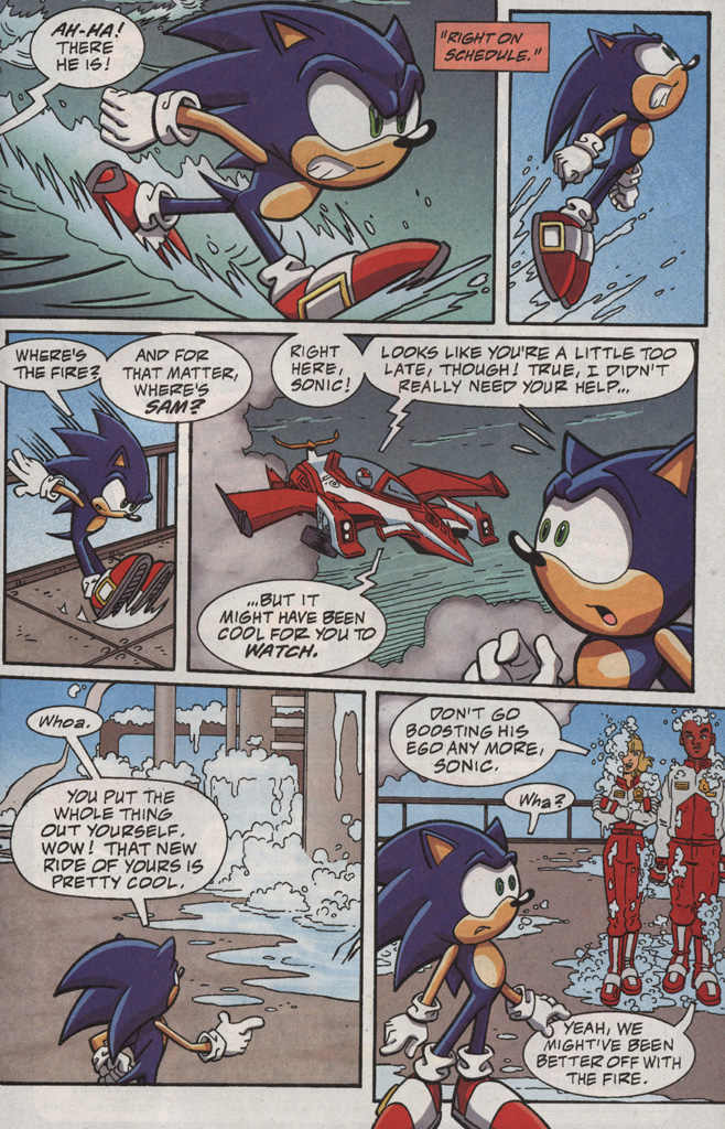 Read online Sonic X comic -  Issue #20 - 19