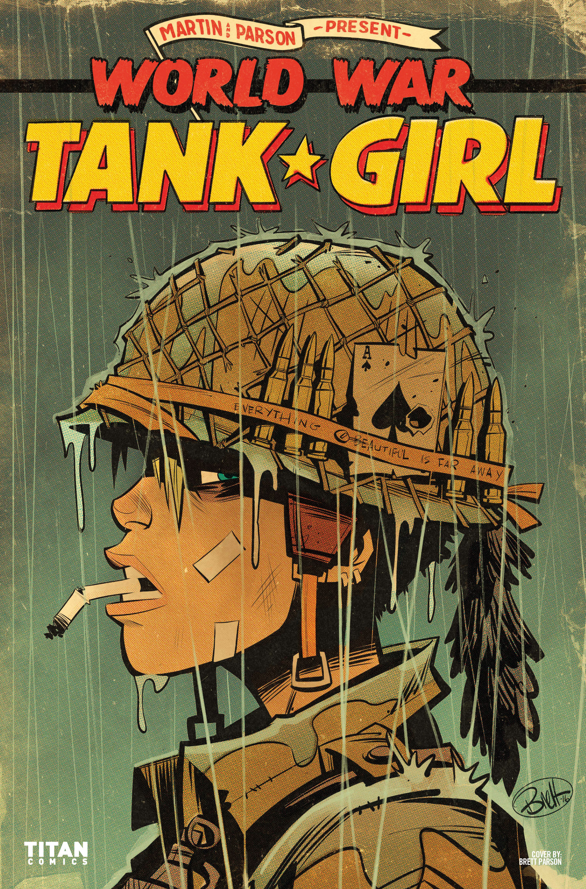 Read online Tank Girl: World War Tank Girl comic -  Issue #1 - 1