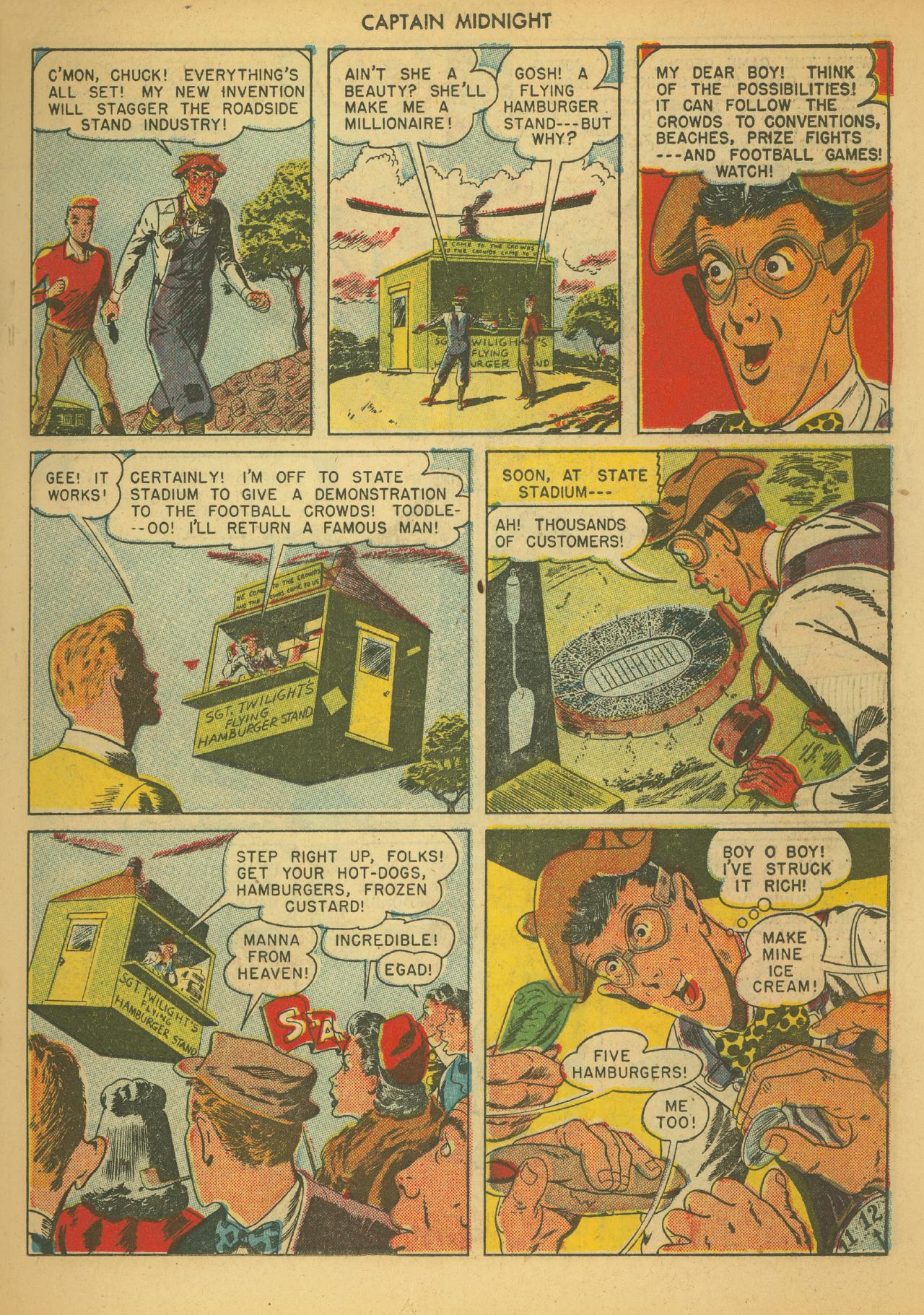 Read online Captain Midnight (1942) comic -  Issue #46 - 27