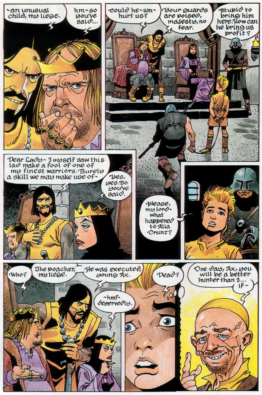 Read online Marvel Graphic Novel comic -  Issue #44 - Ax - 20