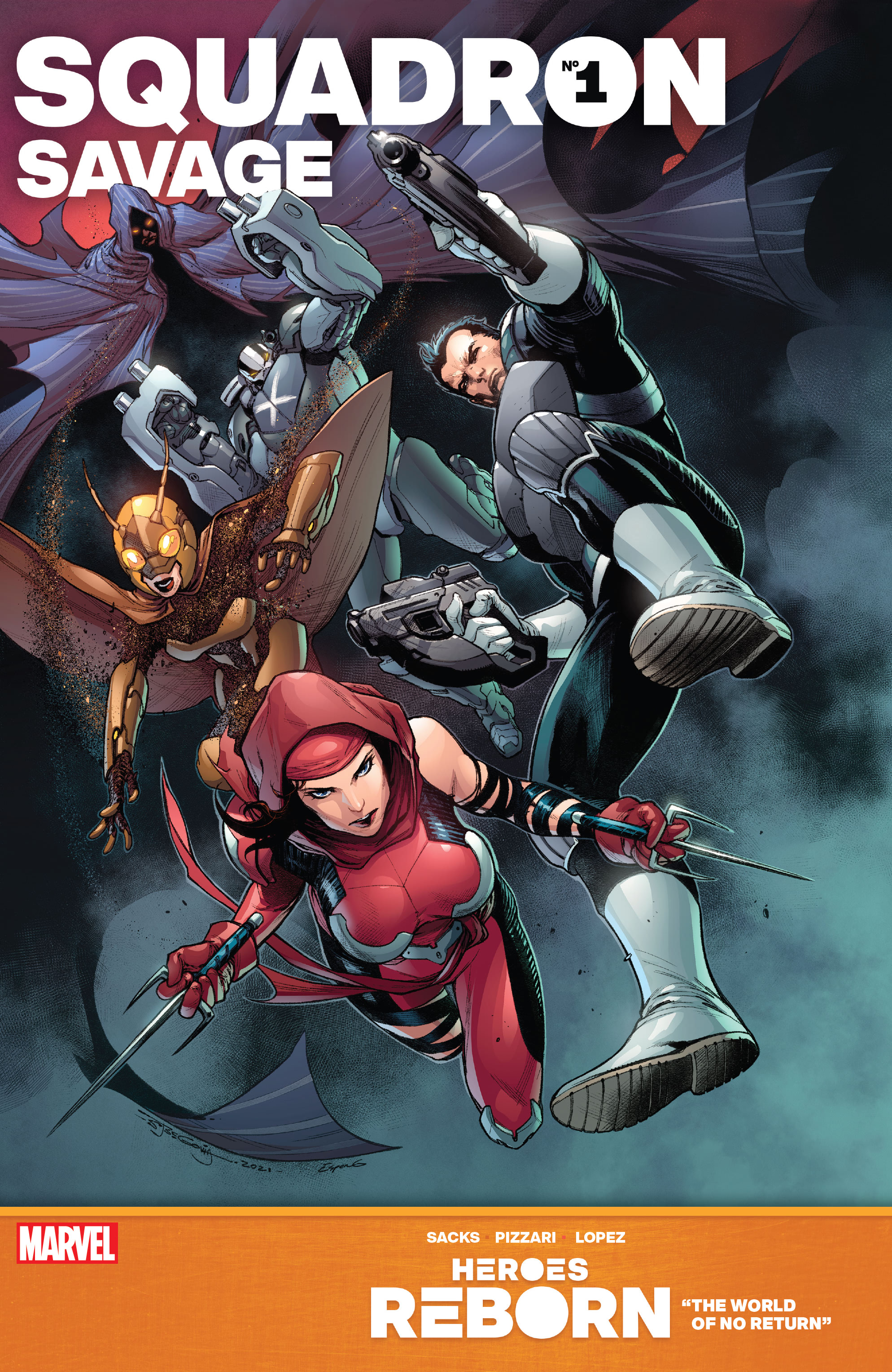 Read online Heroes Reborn: One-Shots comic -  Issue # Squadron Savage - 1