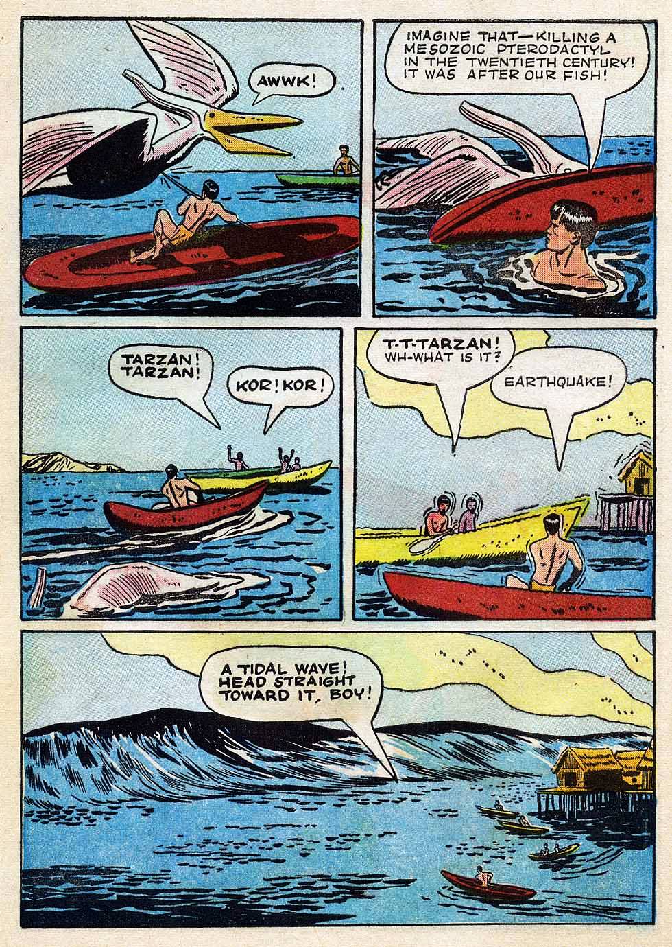 Read online Tarzan (1948) comic -  Issue #7 - 28