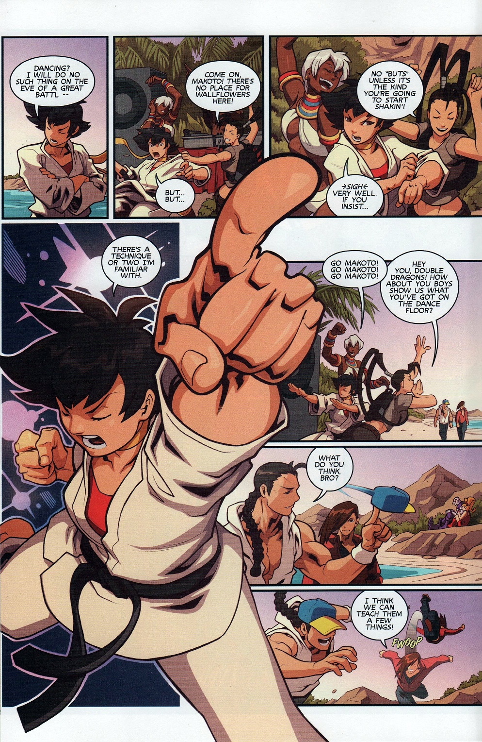 Read online Street Fighter Unlimited comic -  Issue #7 - 14