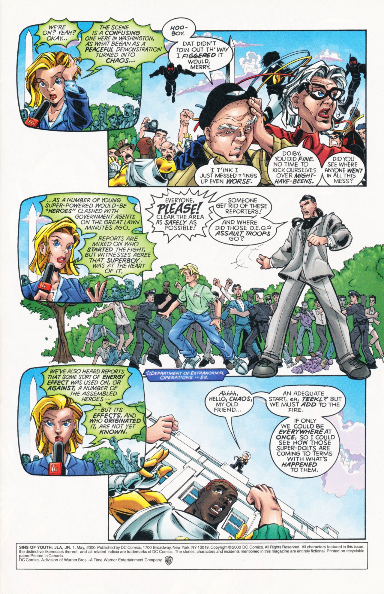Read online Sins of Youth comic -  Issue # JLA Jr. - 3