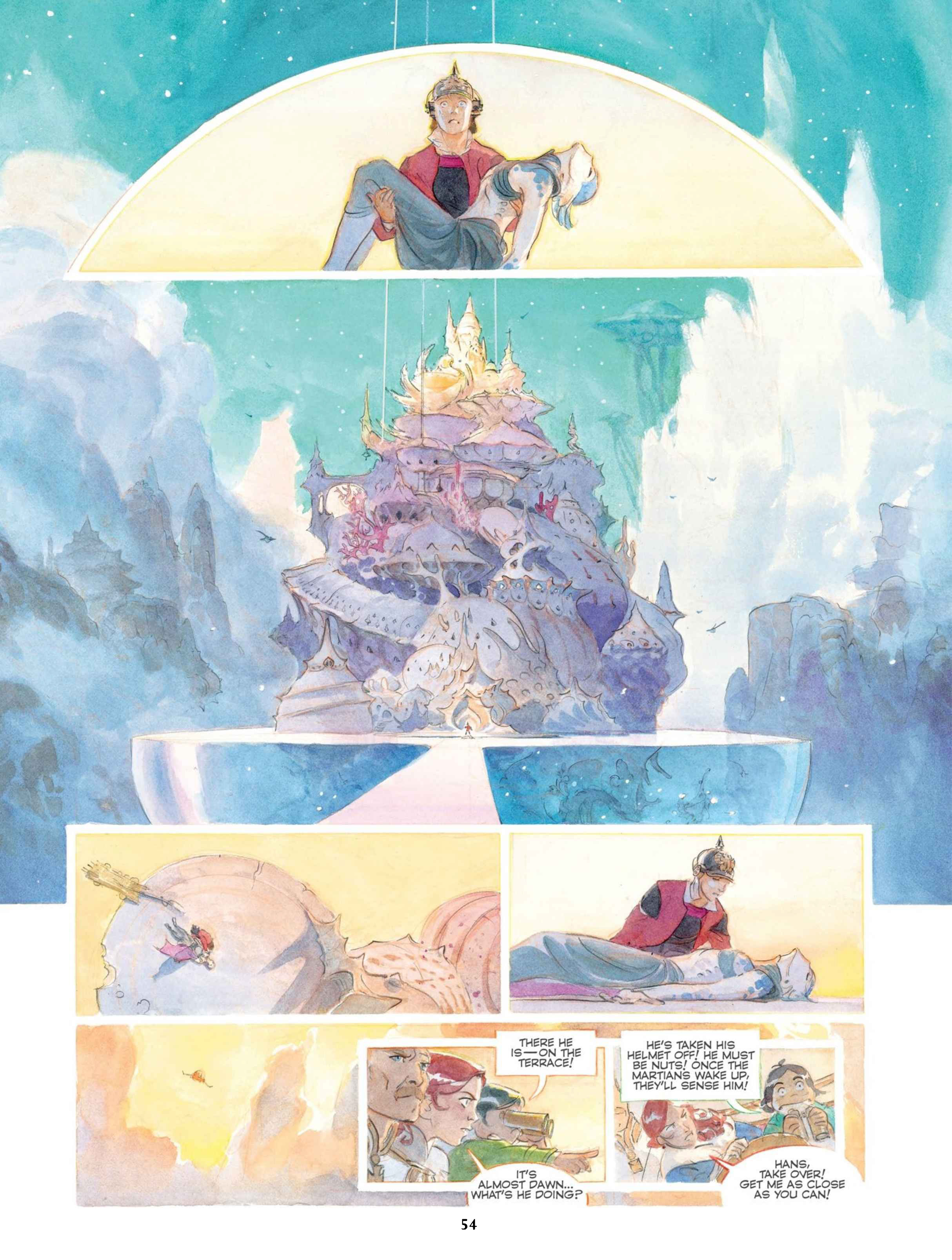 Read online Castle In the Stars: The Space Race of 1869 comic -  Issue #Castle In the Stars TPB A Frenchman on Mars - 57