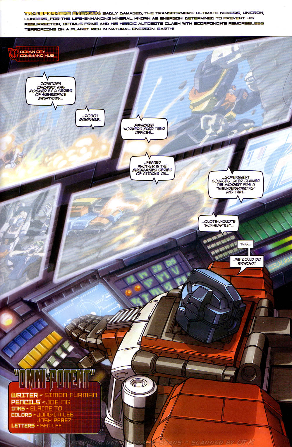 Read online Transformers Energon comic -  Issue #25 - 4