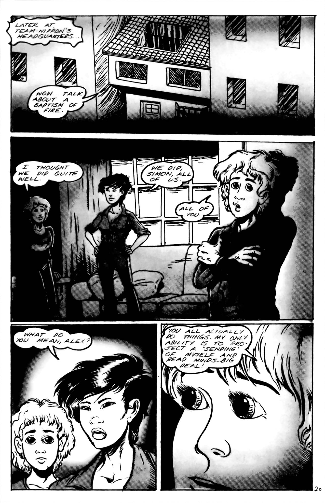 Read online Team Nippon comic -  Issue #1 - 21