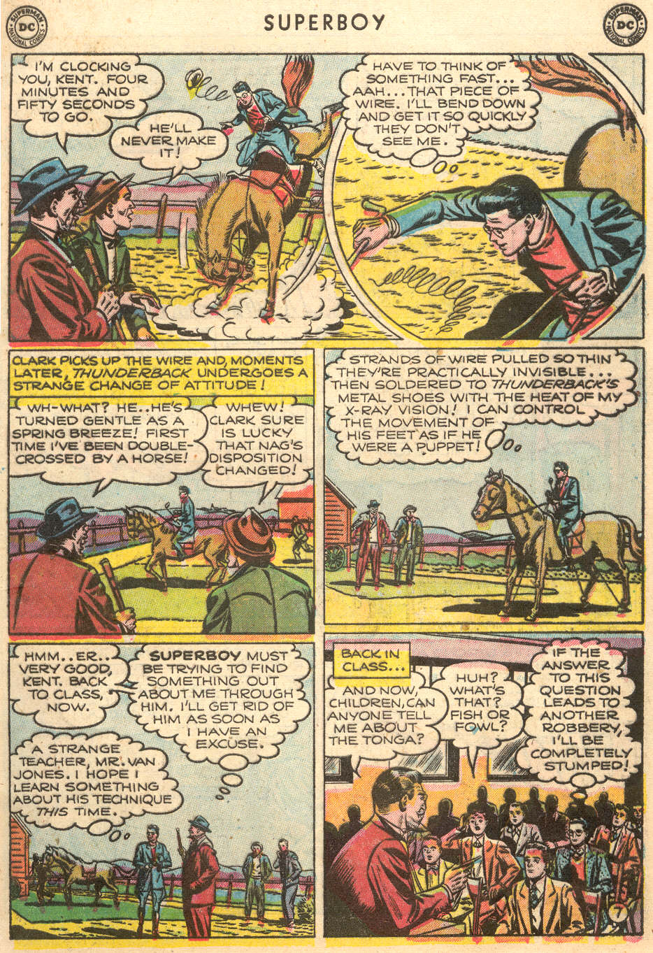 Read online Superboy (1949) comic -  Issue #17 - 8