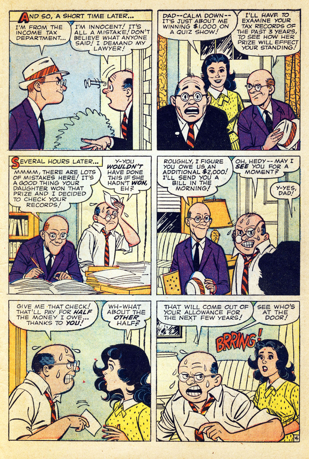 Read online Patsy and Hedy comic -  Issue #62 - 31