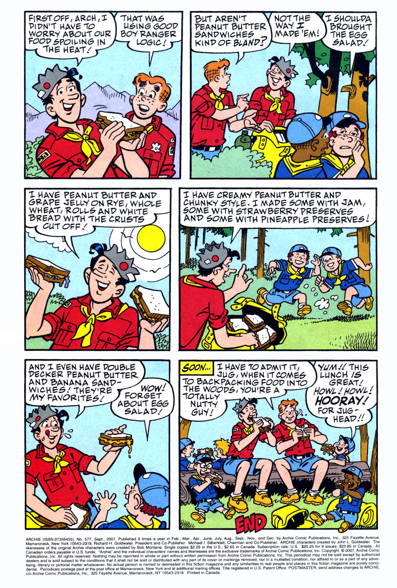 Read online Archie (1960) comic -  Issue #577 - 24