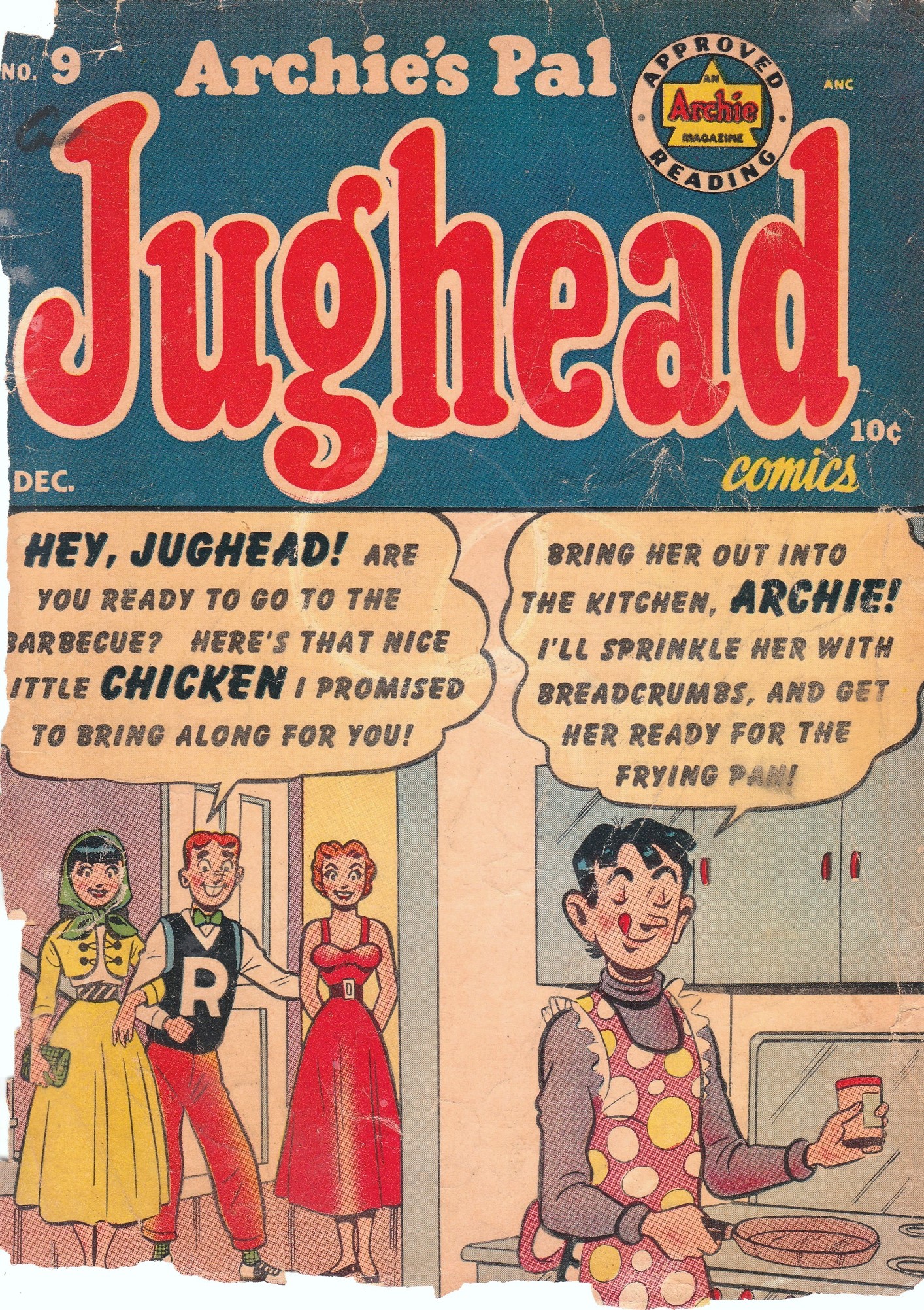 Read online Archie's Pal Jughead comic -  Issue #9 - 2